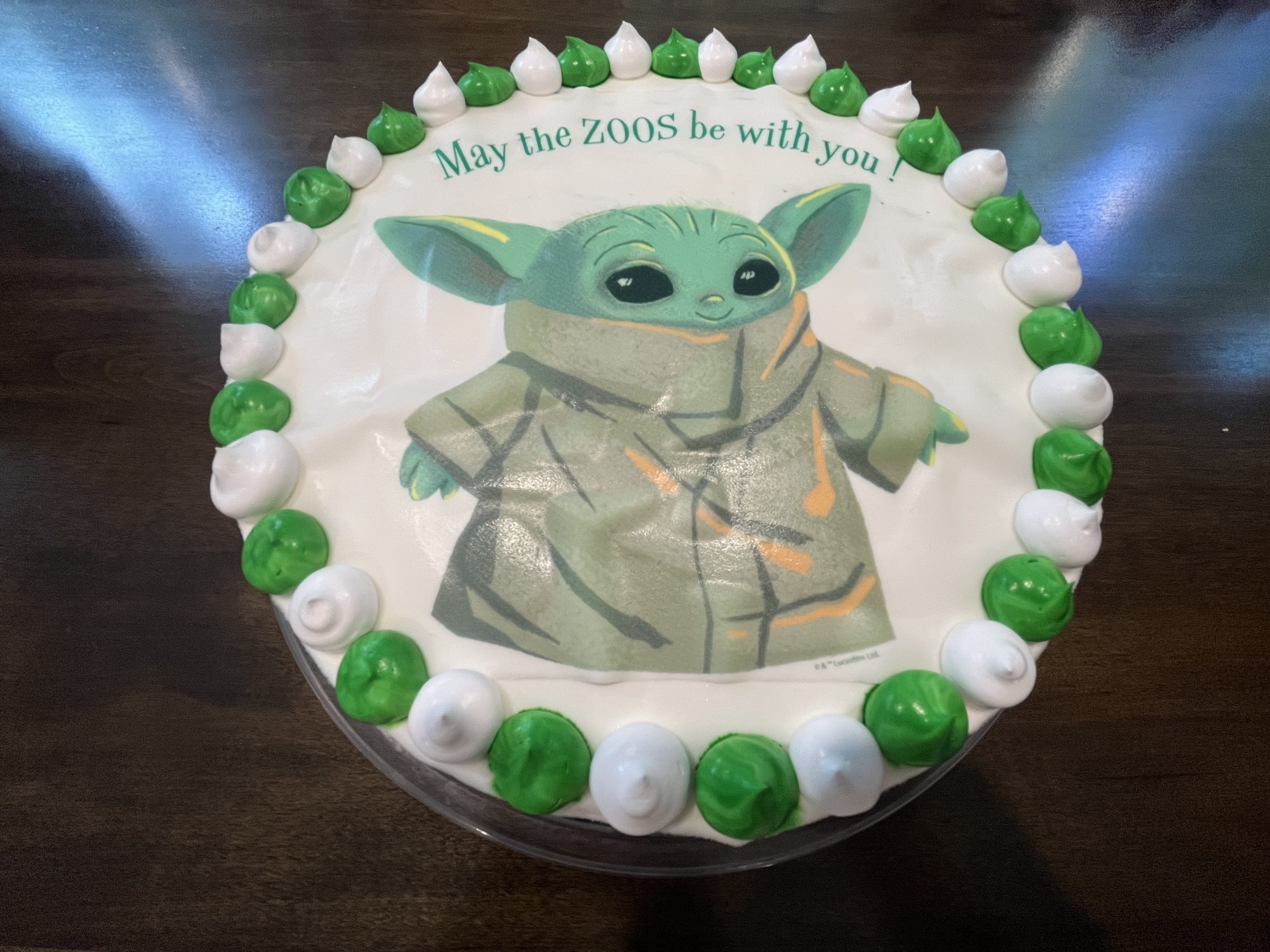 Baby Yoda Cake!