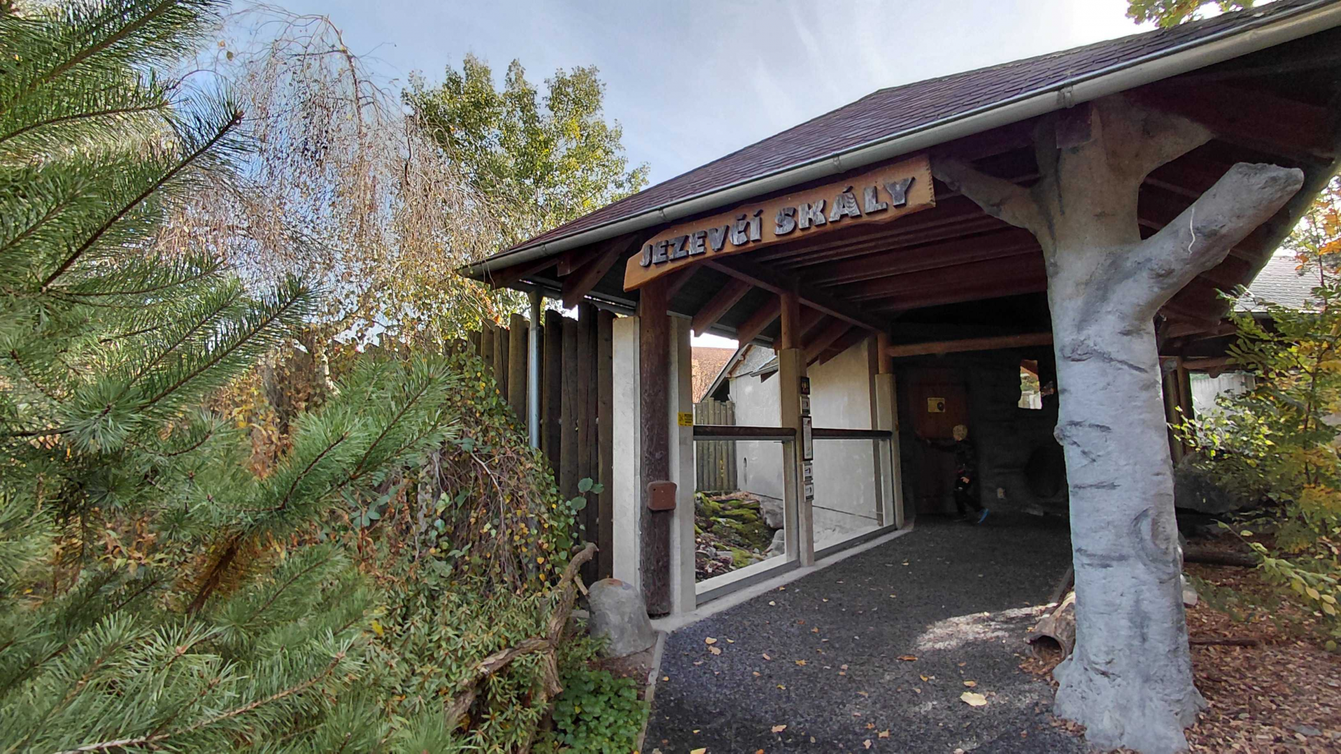 Badger rocks exhibit