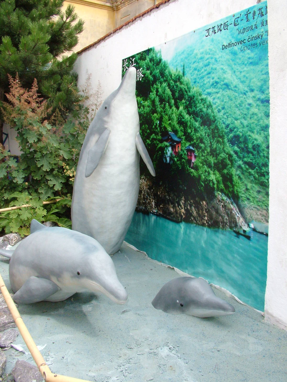 Baiji Sculpture at Chleby, 26/08/12