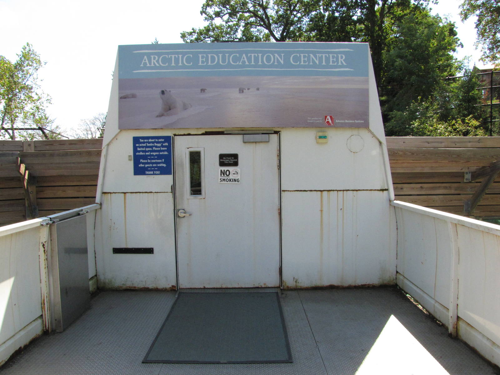 Baltimore Zoo - Canadian Tundra Buggy in Polar Bear Watch