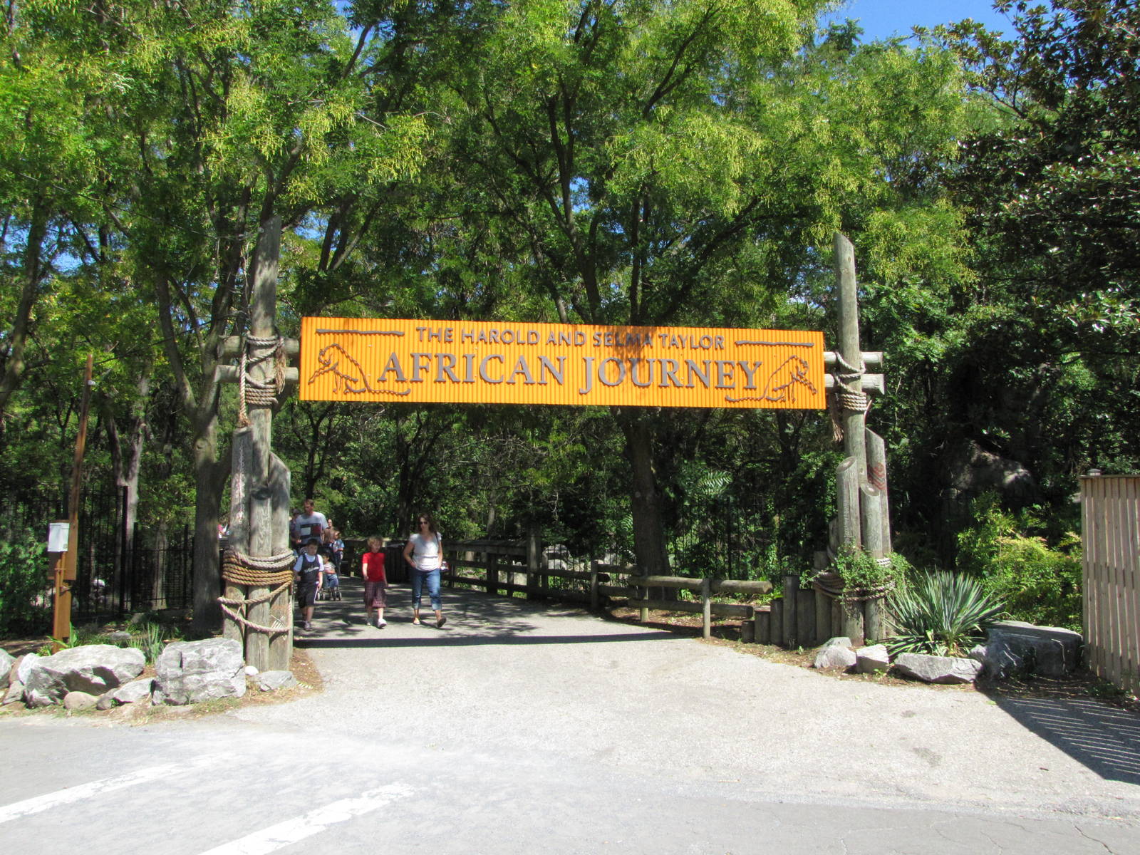 Baltimore Zoo - Entrance to African Journey