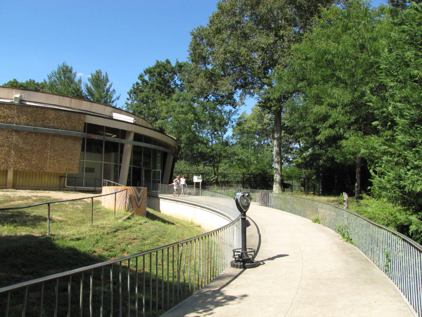 Baltimore Zoo - Entrance to the Okapi and Giraffe House