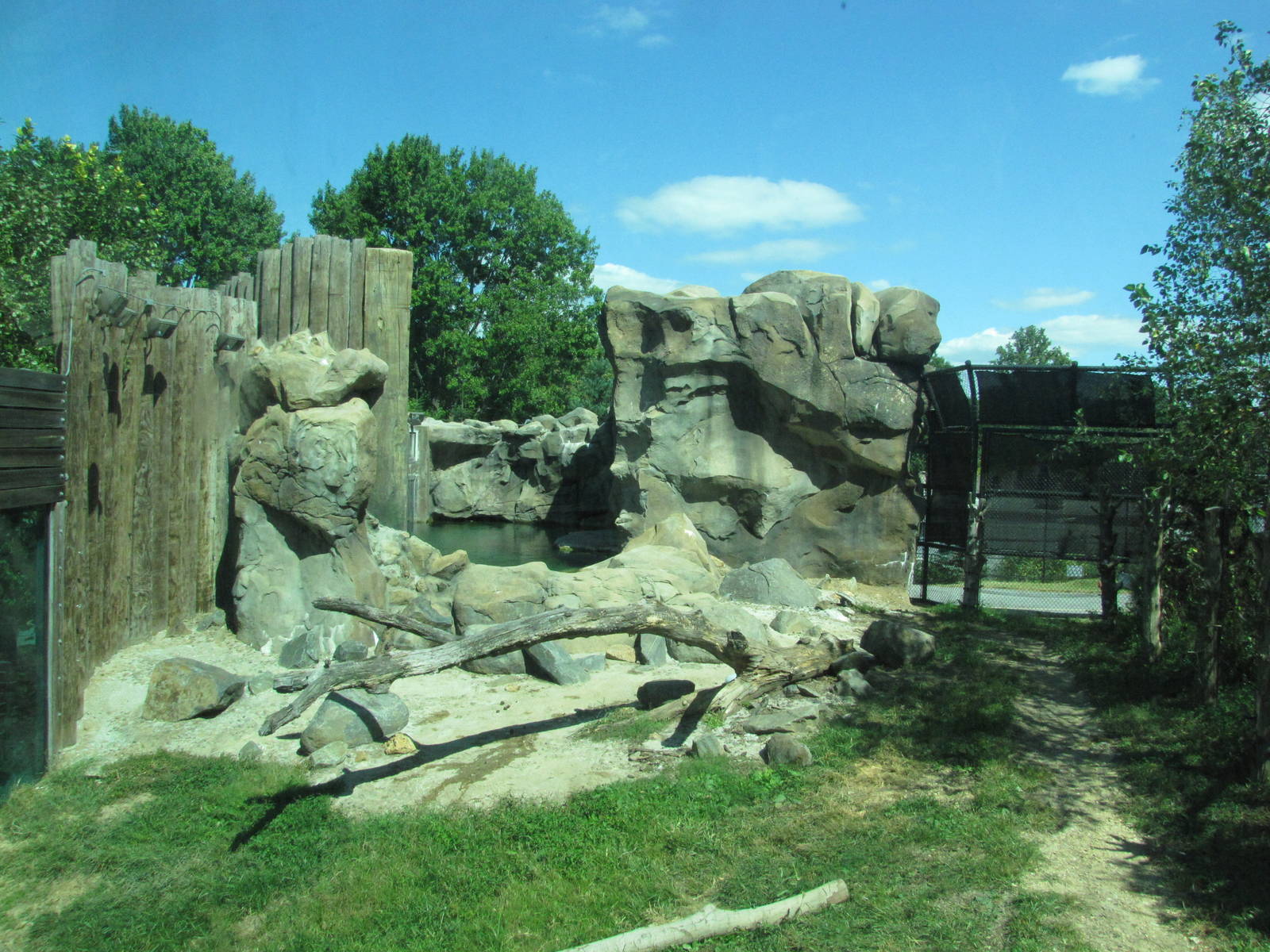 Baltimore Zoo - General view of Polar Bear Watch