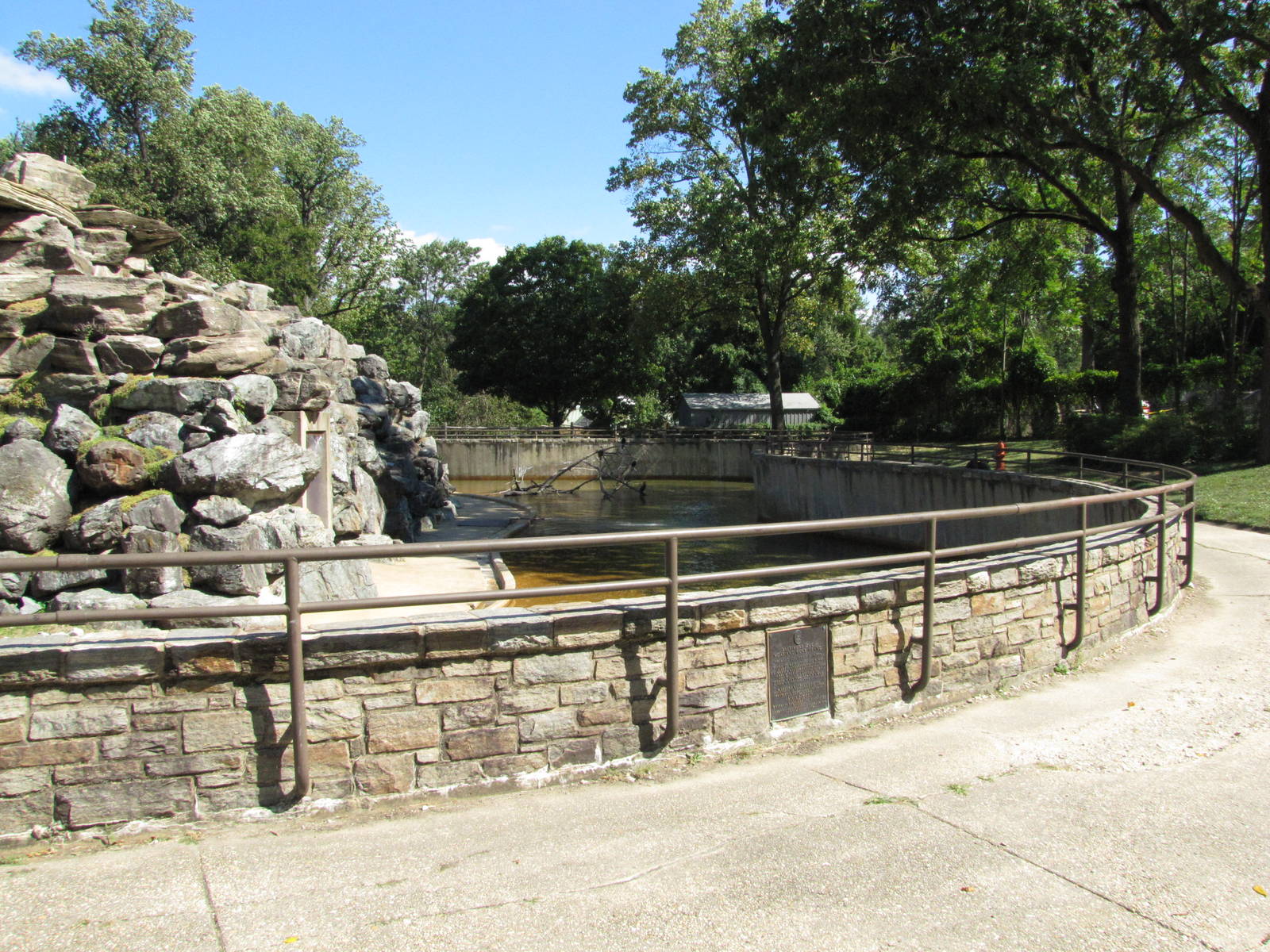 Baltimore Zoo - Large Jackass Penguin exhibit