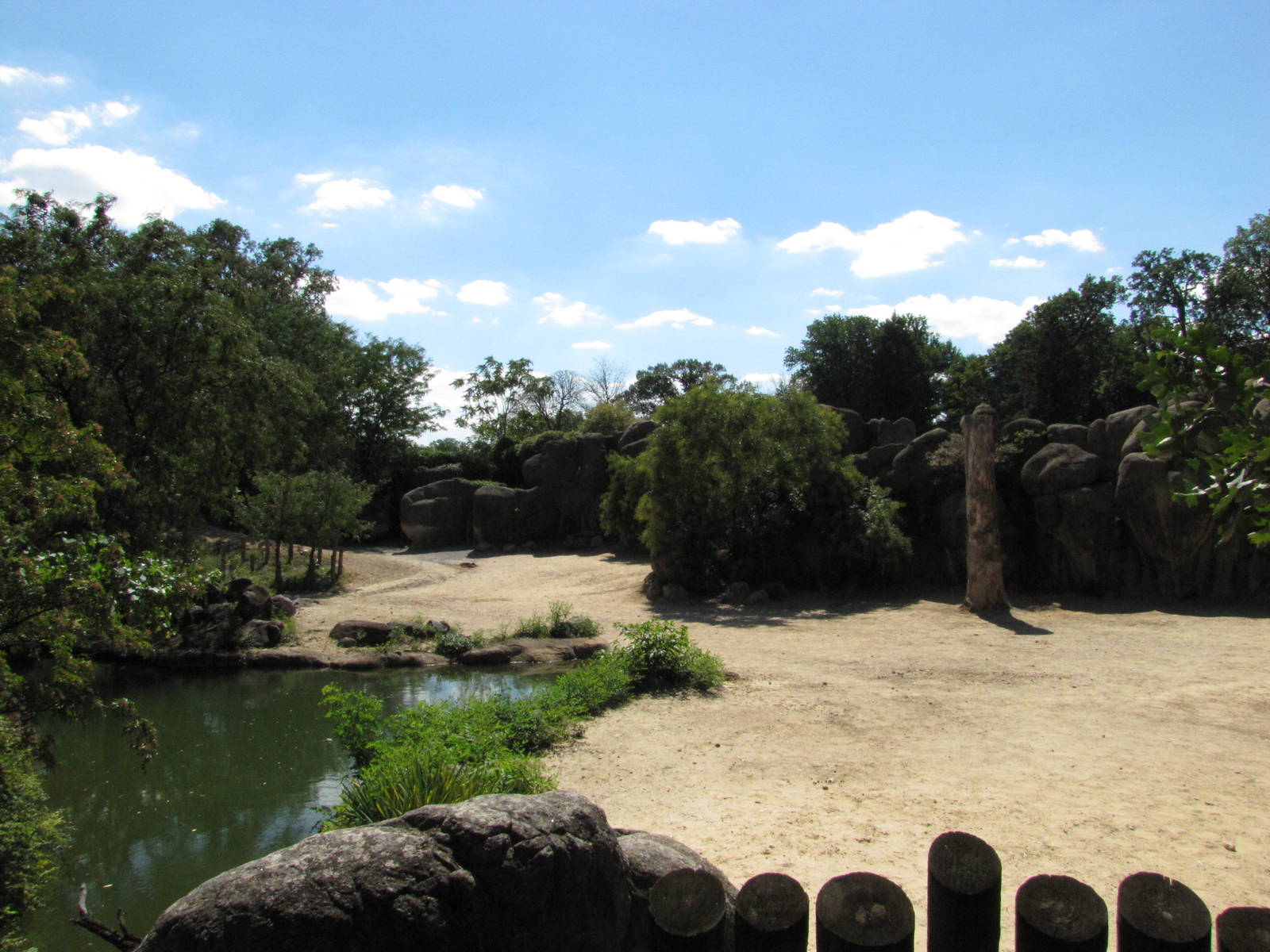 Baltimore Zoo - Savannah exhibit in African Journey