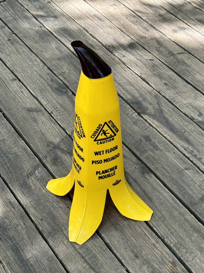 Banana Wet Floor Sign