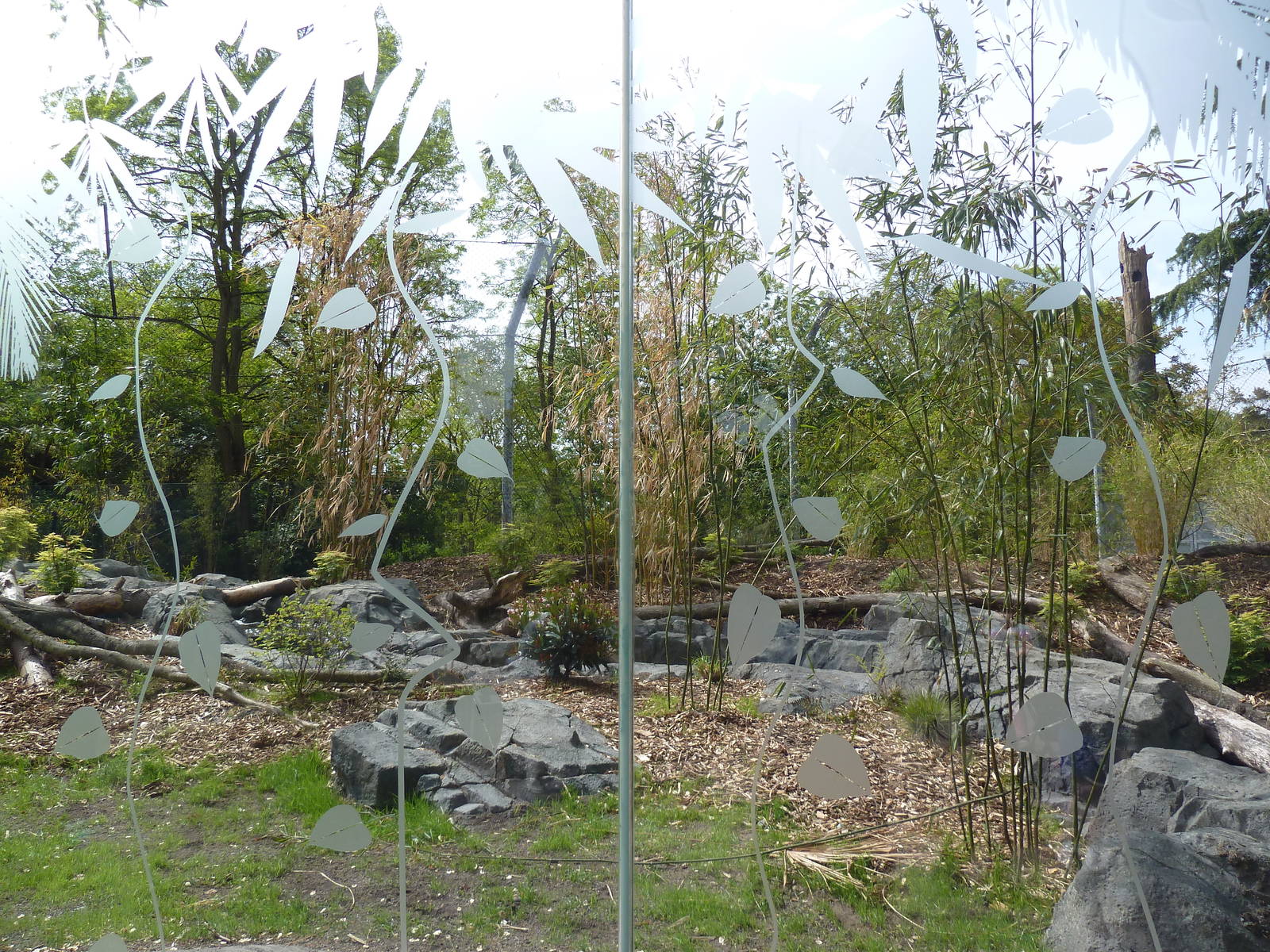 Banyan Wilds - Malayan Tiger Exhibit Glass (New in 2015)