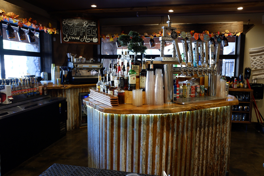 bar inside restaurant