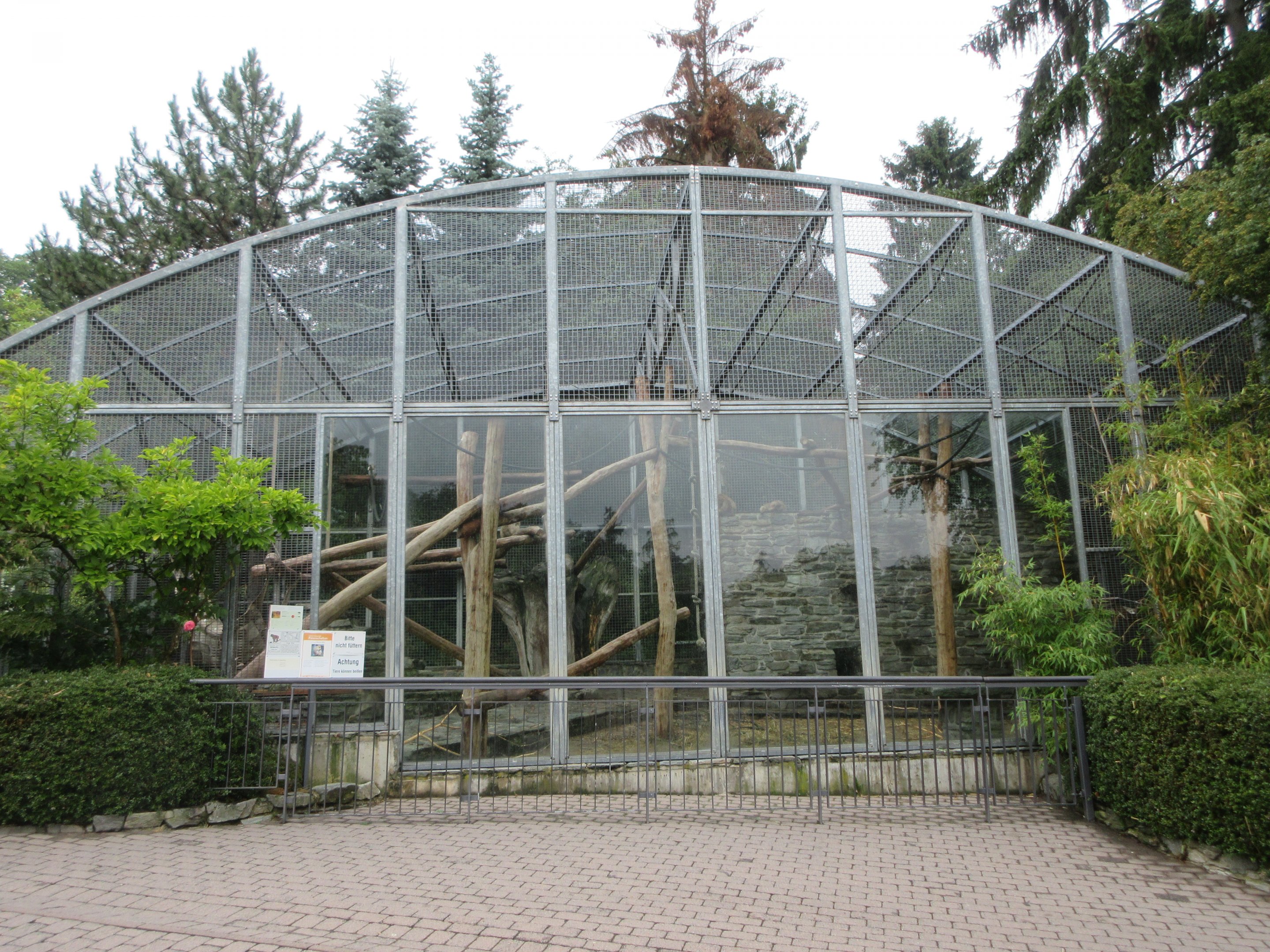 Barbary Macaque Exhibit