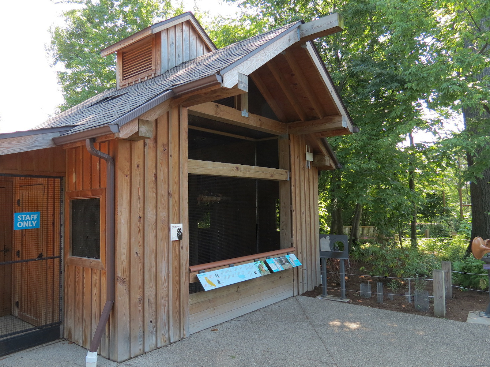 Barn Owl Exhibit