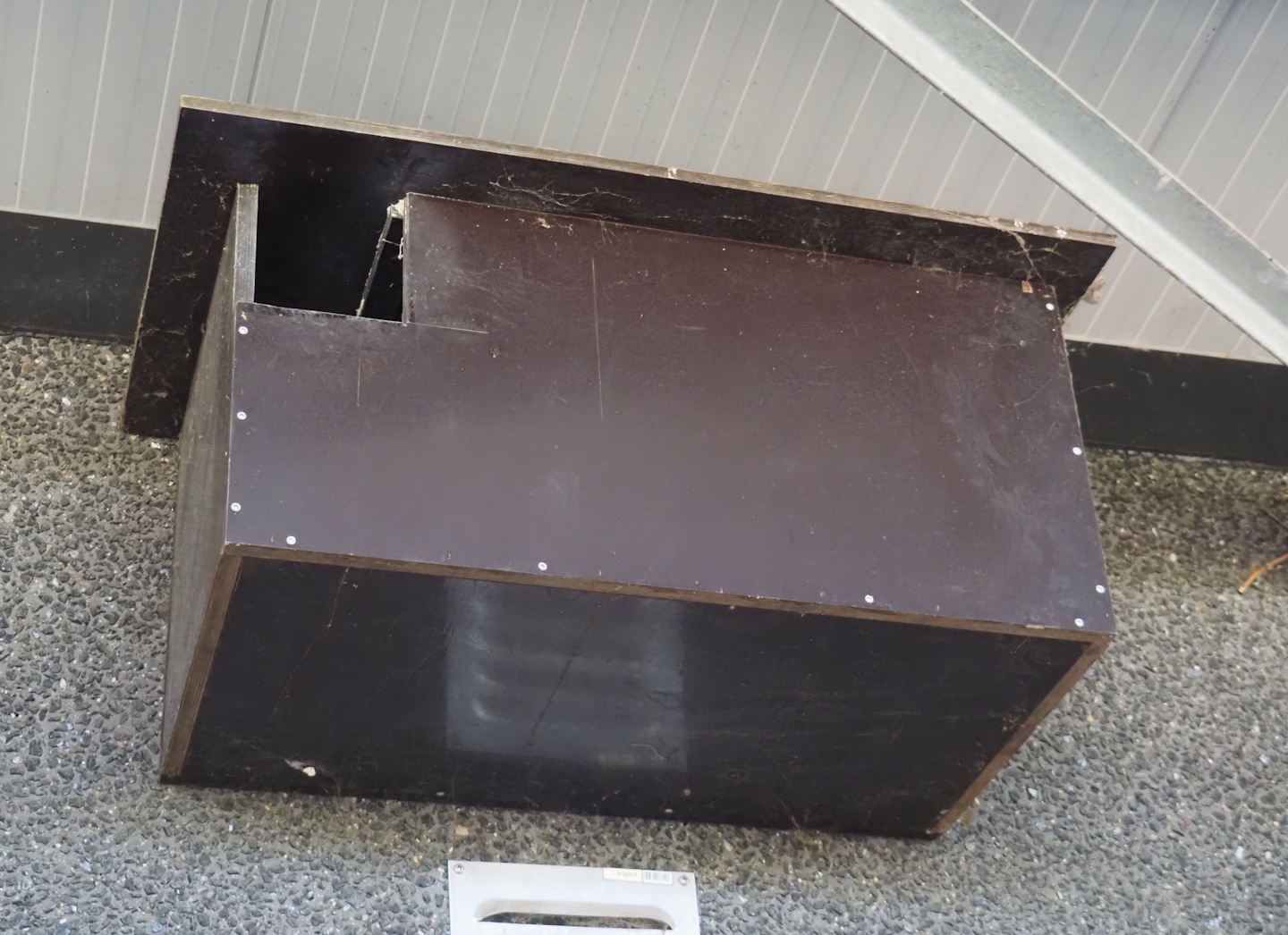 Barn owl nesting box, 2025-04-12