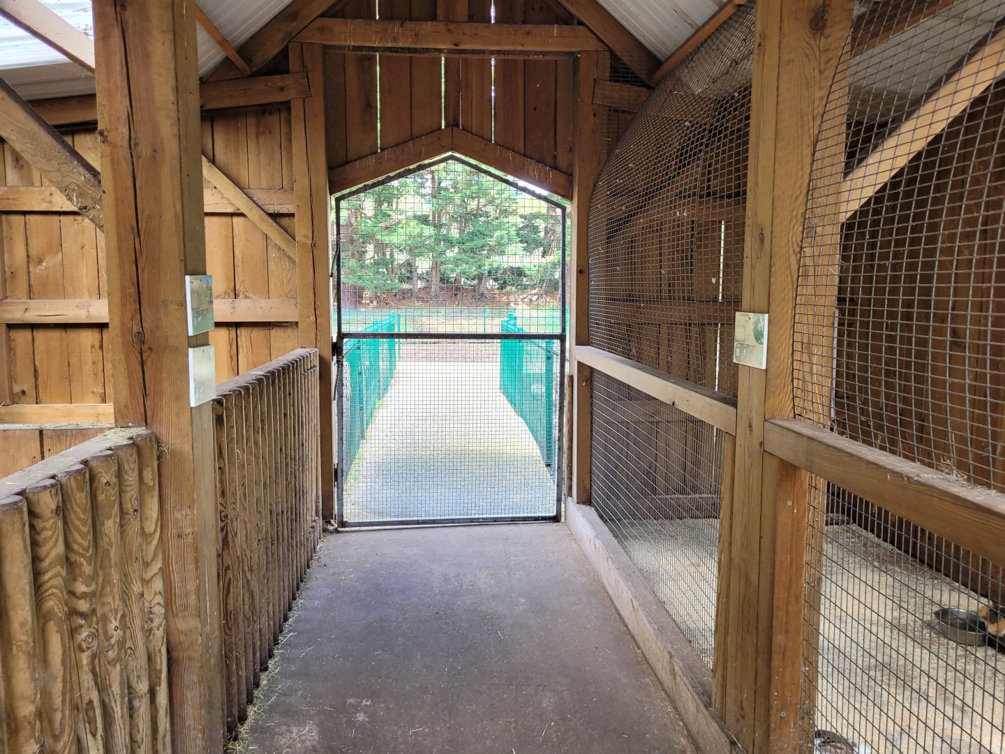Barn view -Zoo du bassin d'Arcachon (2024)