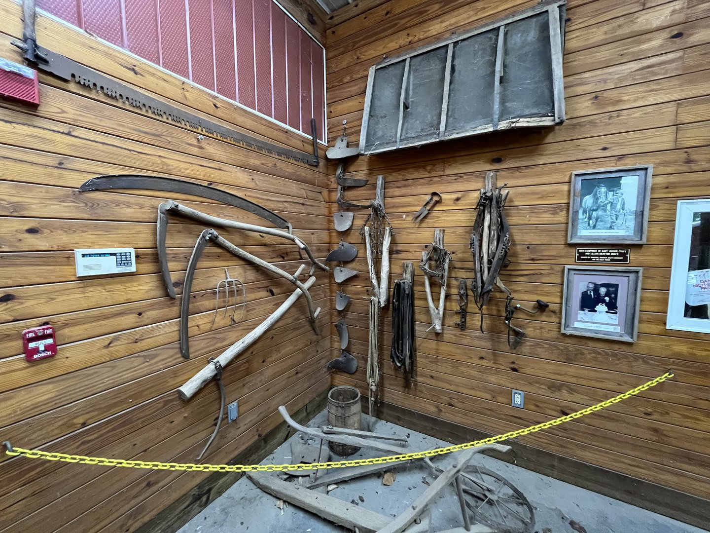 Barnyard-Antique Farm Equipment