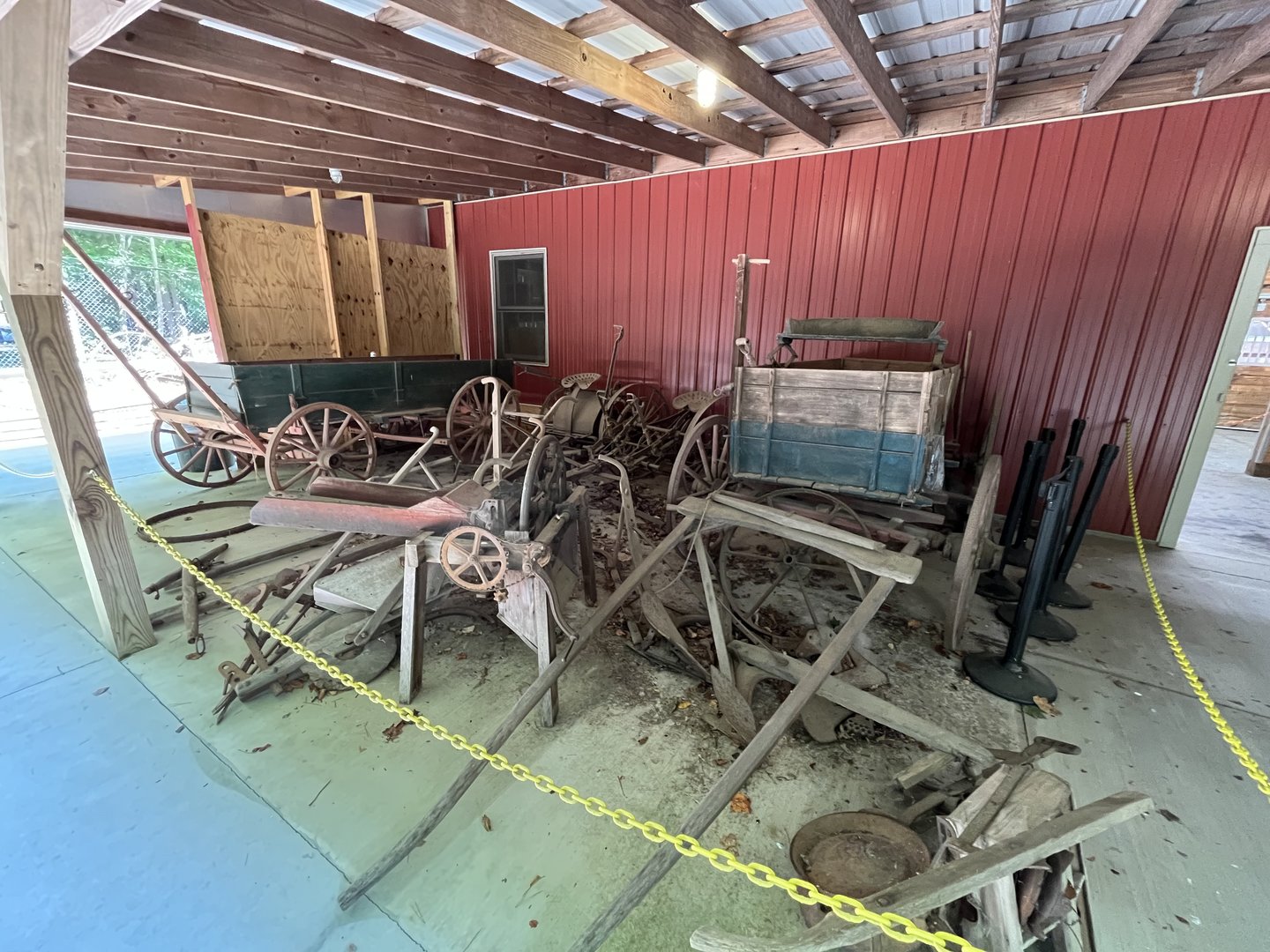 Barnyard-Antique Farm Equipment