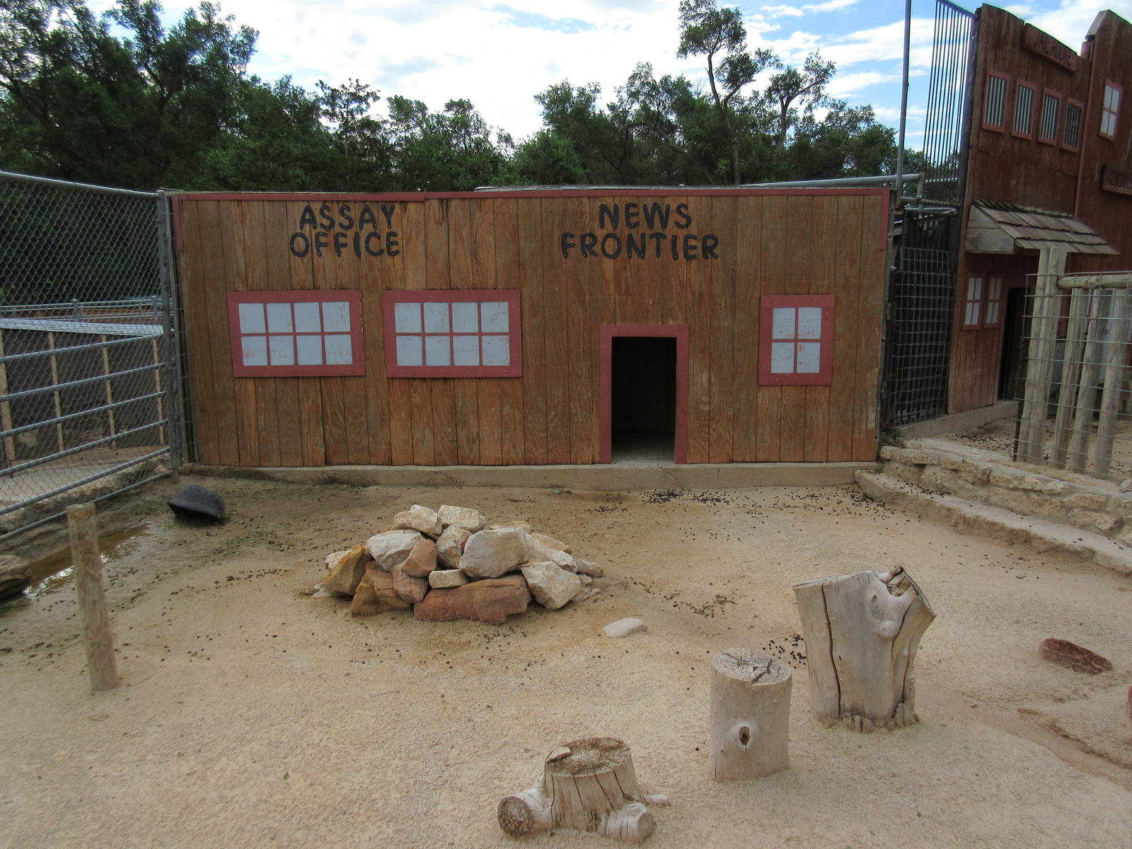 Barnyard Zone - Goat Exhibit