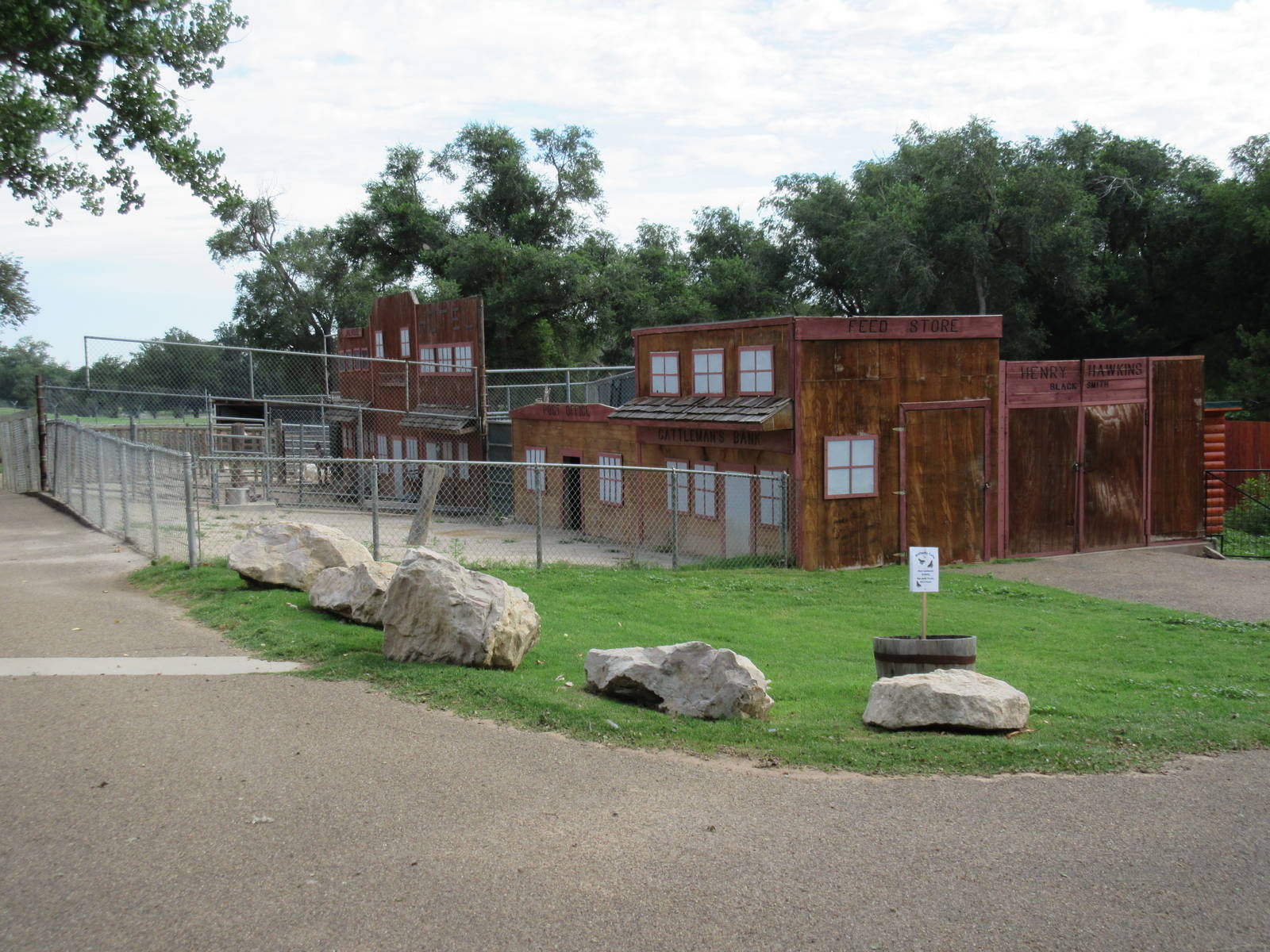 Barnyard Zone - Goat Exhibits
