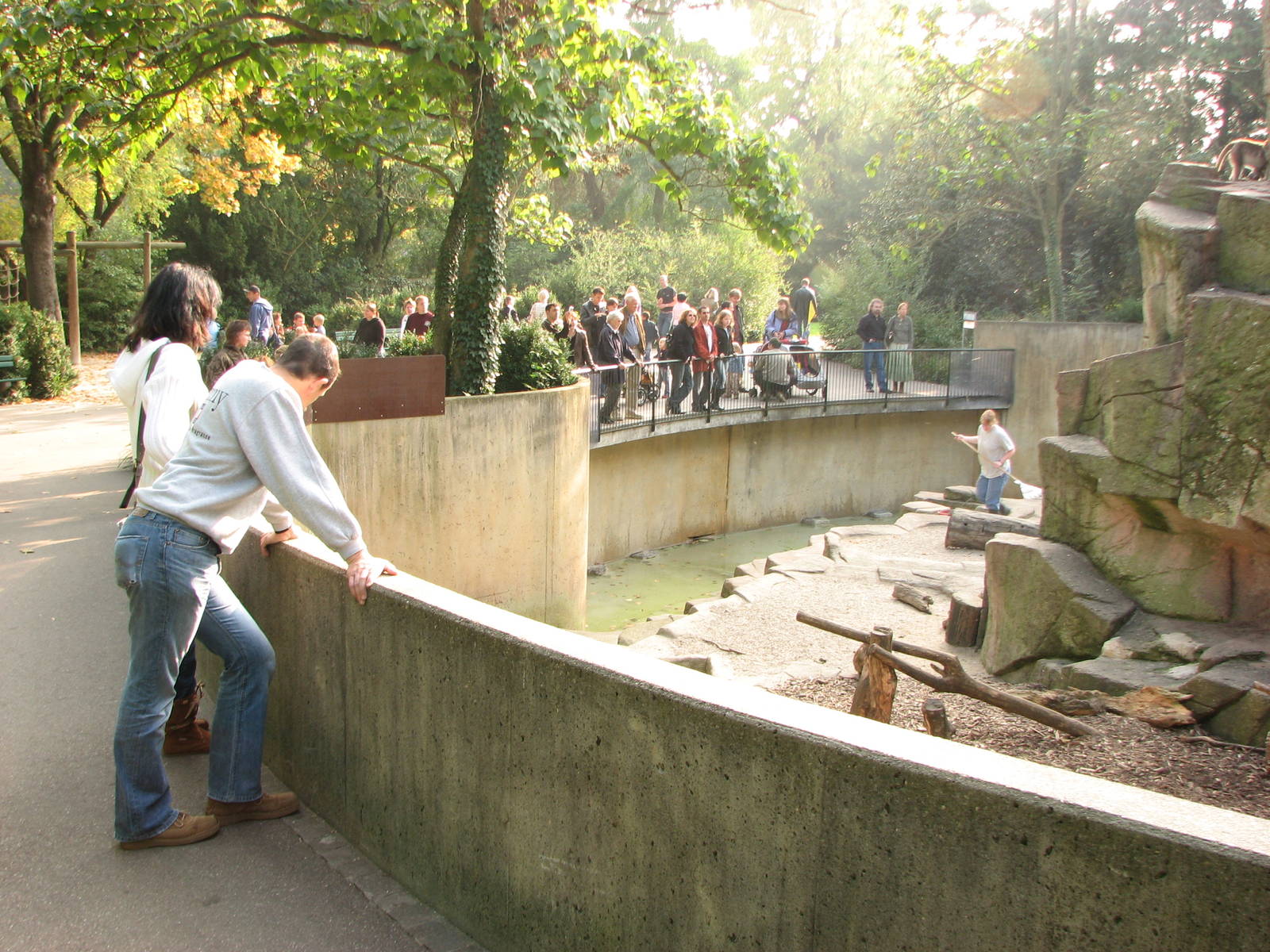 Basel Zoo 2006 - Monkey exhibit