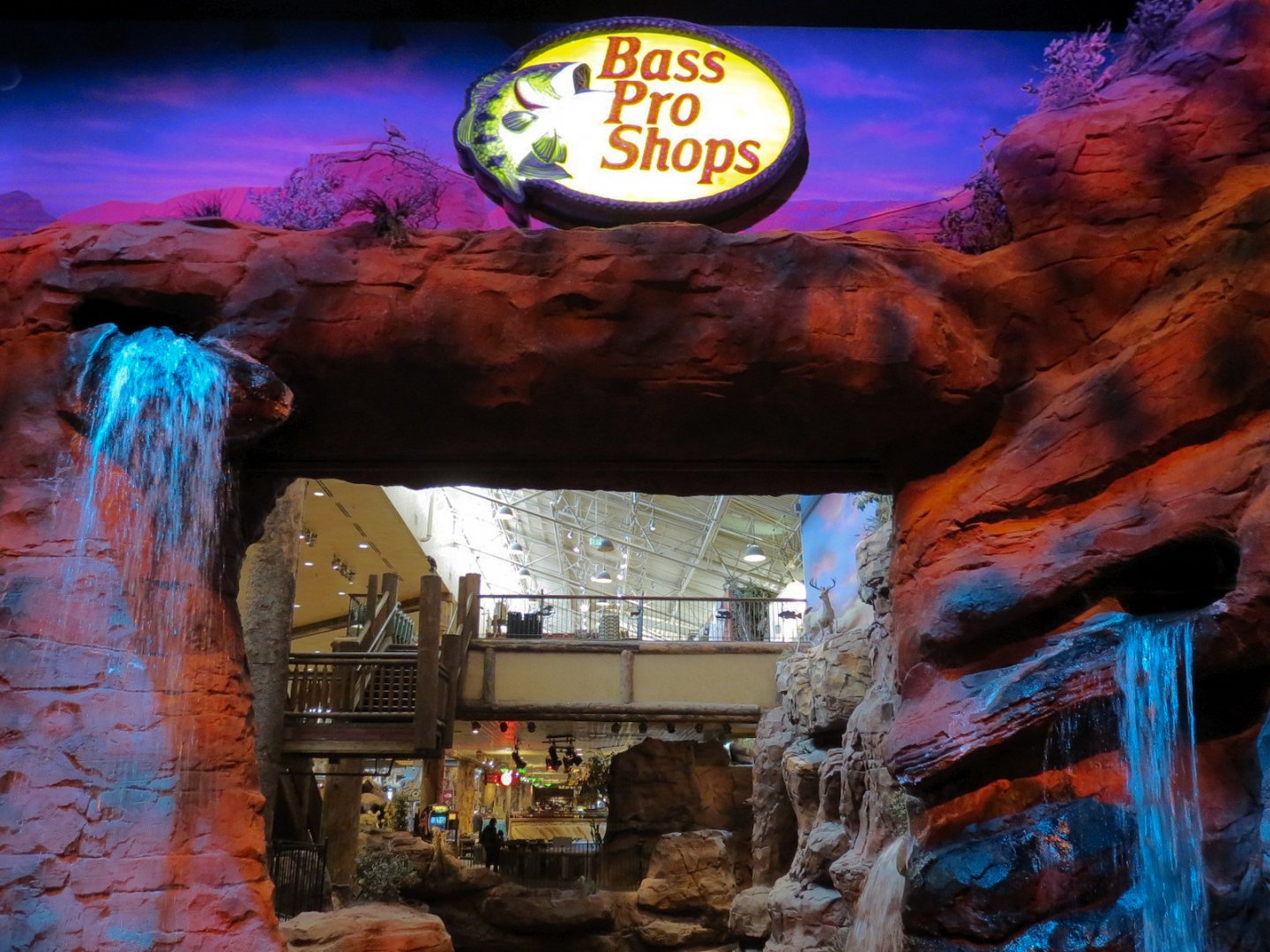 Bass Pro Shops Las Vegas - Entrance from Casino