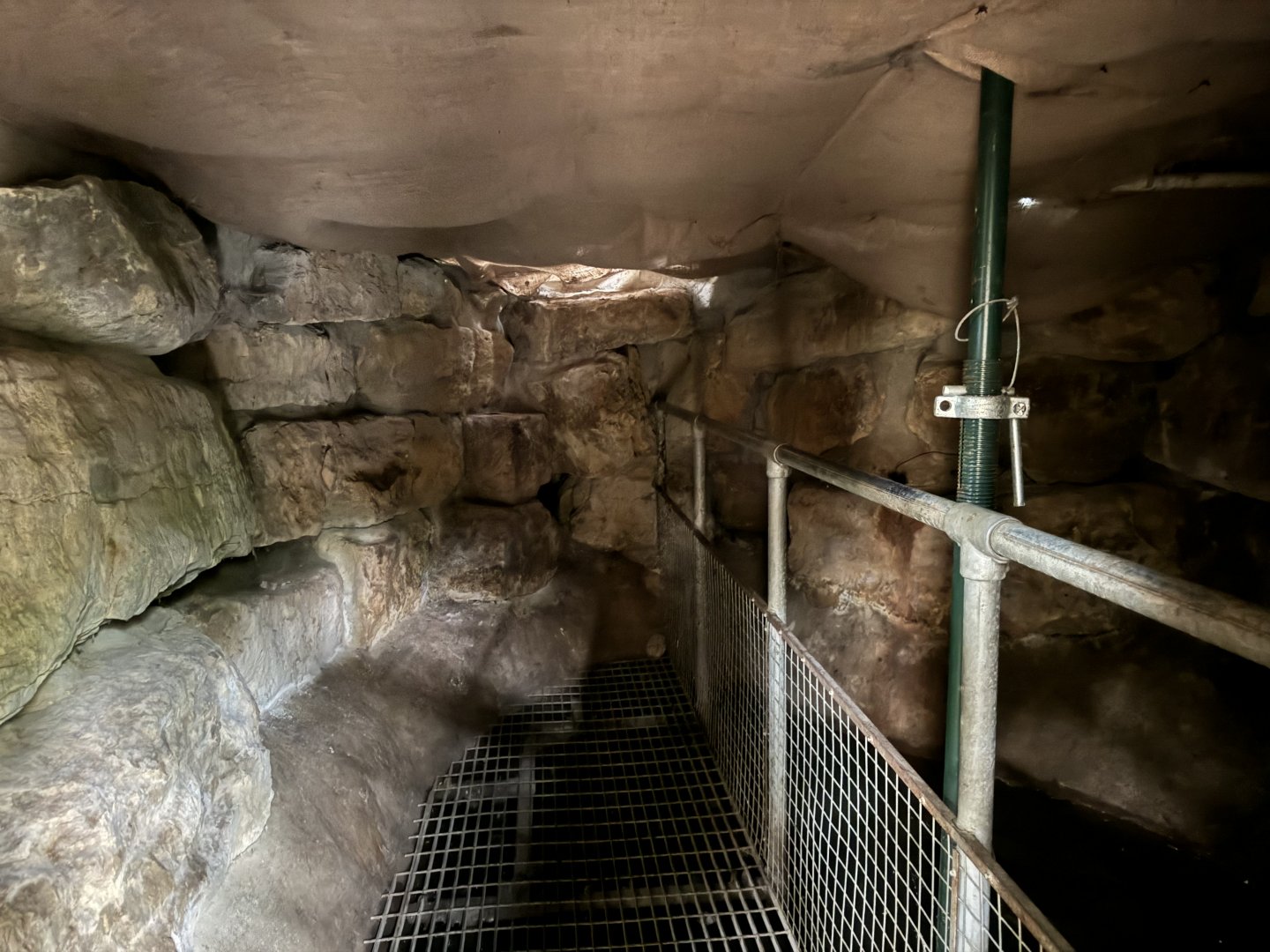Bat Cave Interior at Woodside Wildlife Park (May 2024)