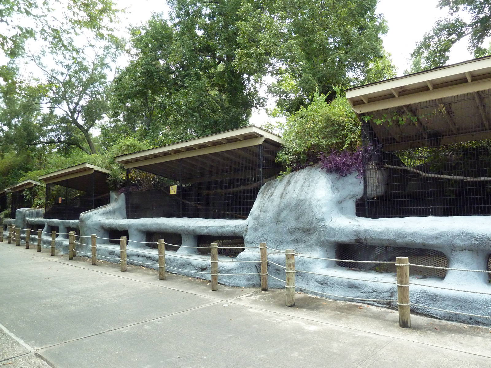 Baton Rouge Zoo - Cat + Lemur Cages