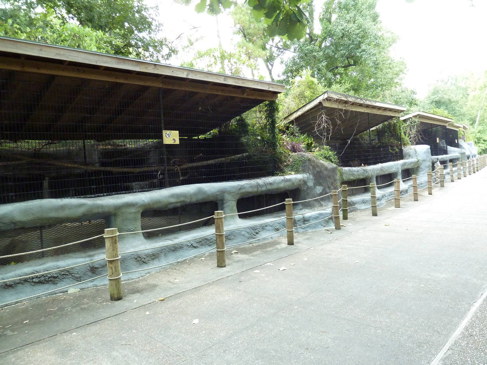Baton Rouge Zoo - Small Cat + Lemur Cages