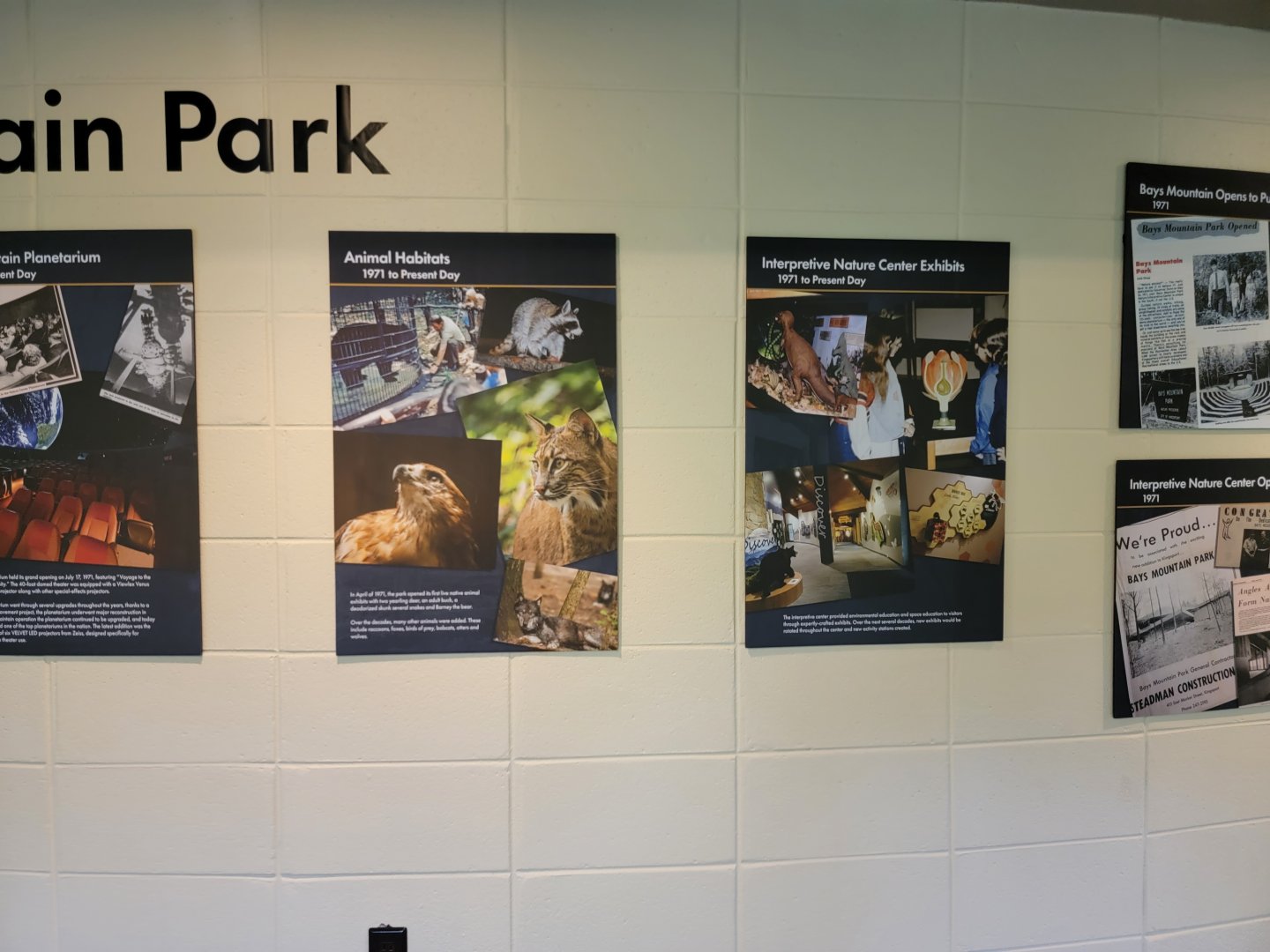 Bays Mountain - History of Bays Mountain