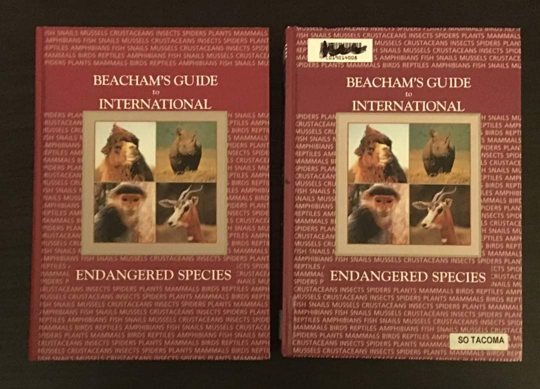 Beachams Guide to International Endangered Species Volumes 1 & 2