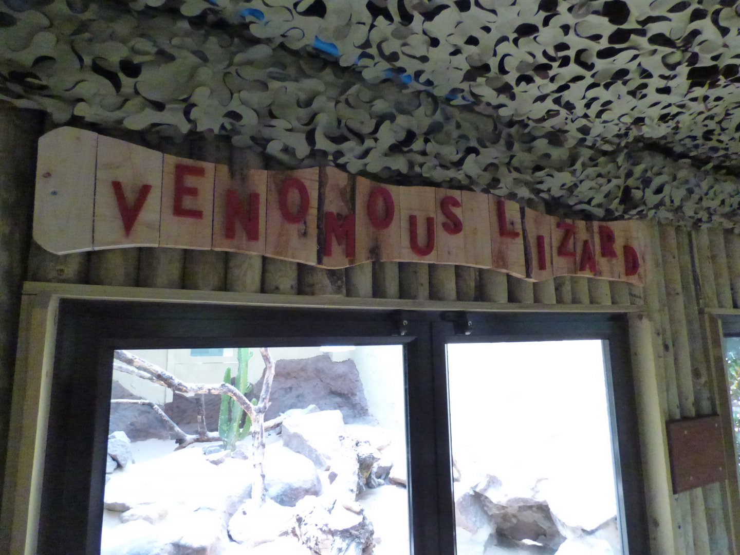 Beaded Lizard Signage