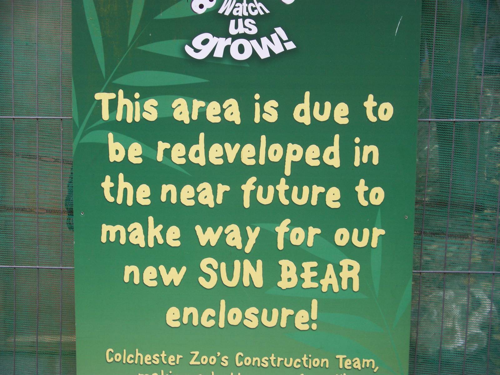 bear announcement