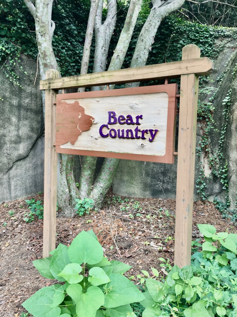 Bear Country Signage