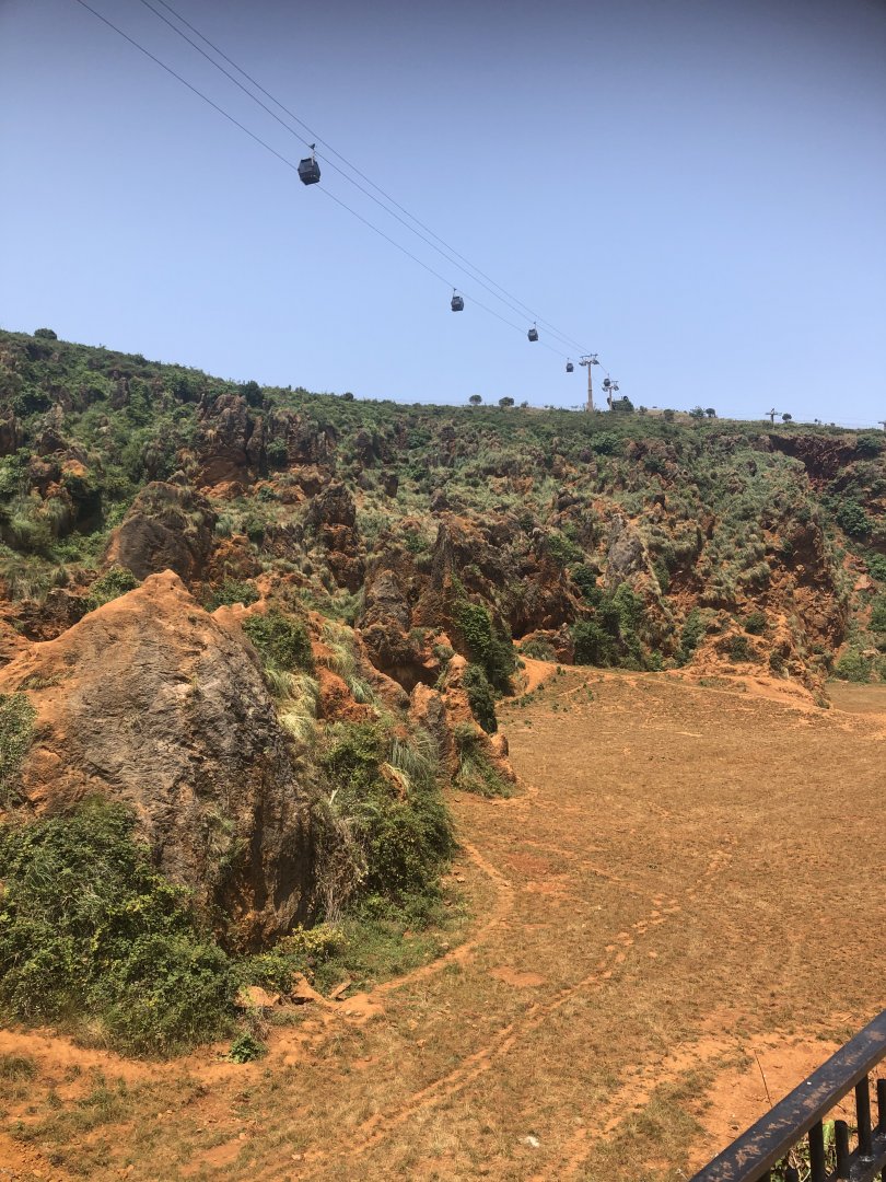 Bear Enclosure and Cable Car