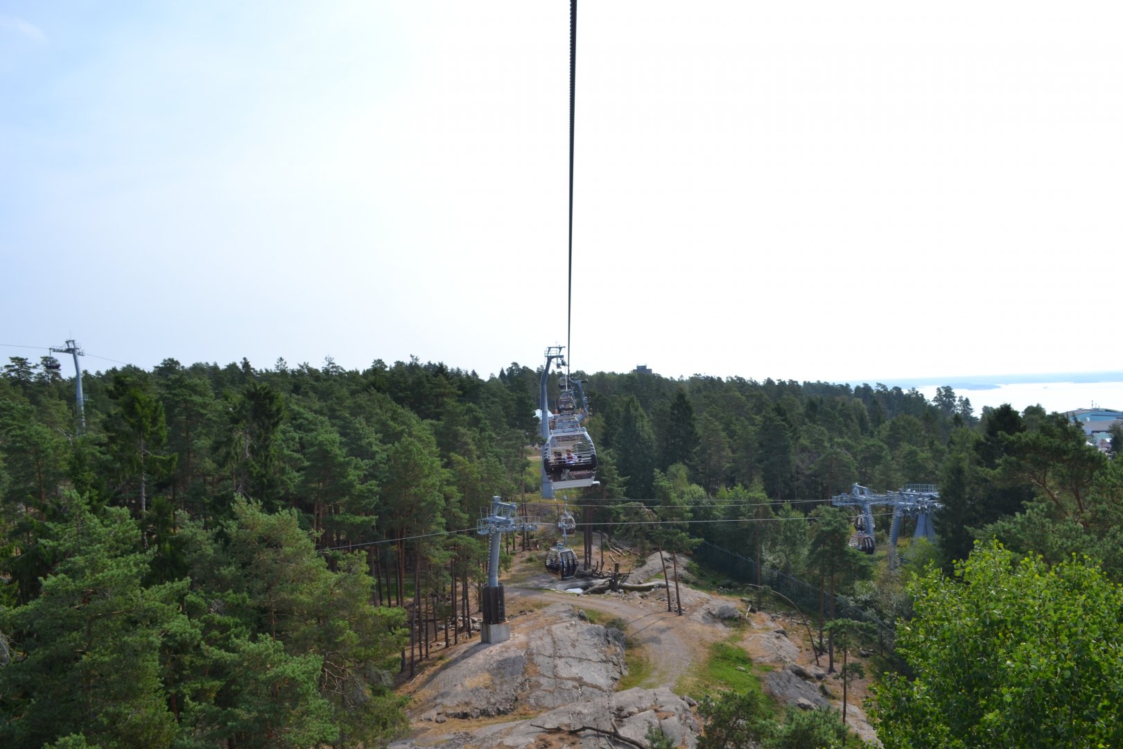 Bear enclosure at Kolmården safari