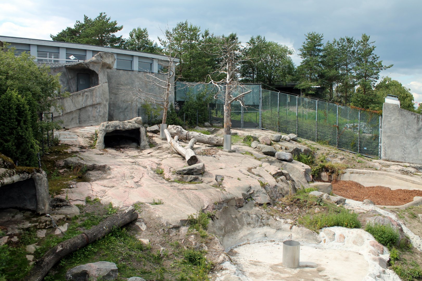 Bear Enclosure - Left