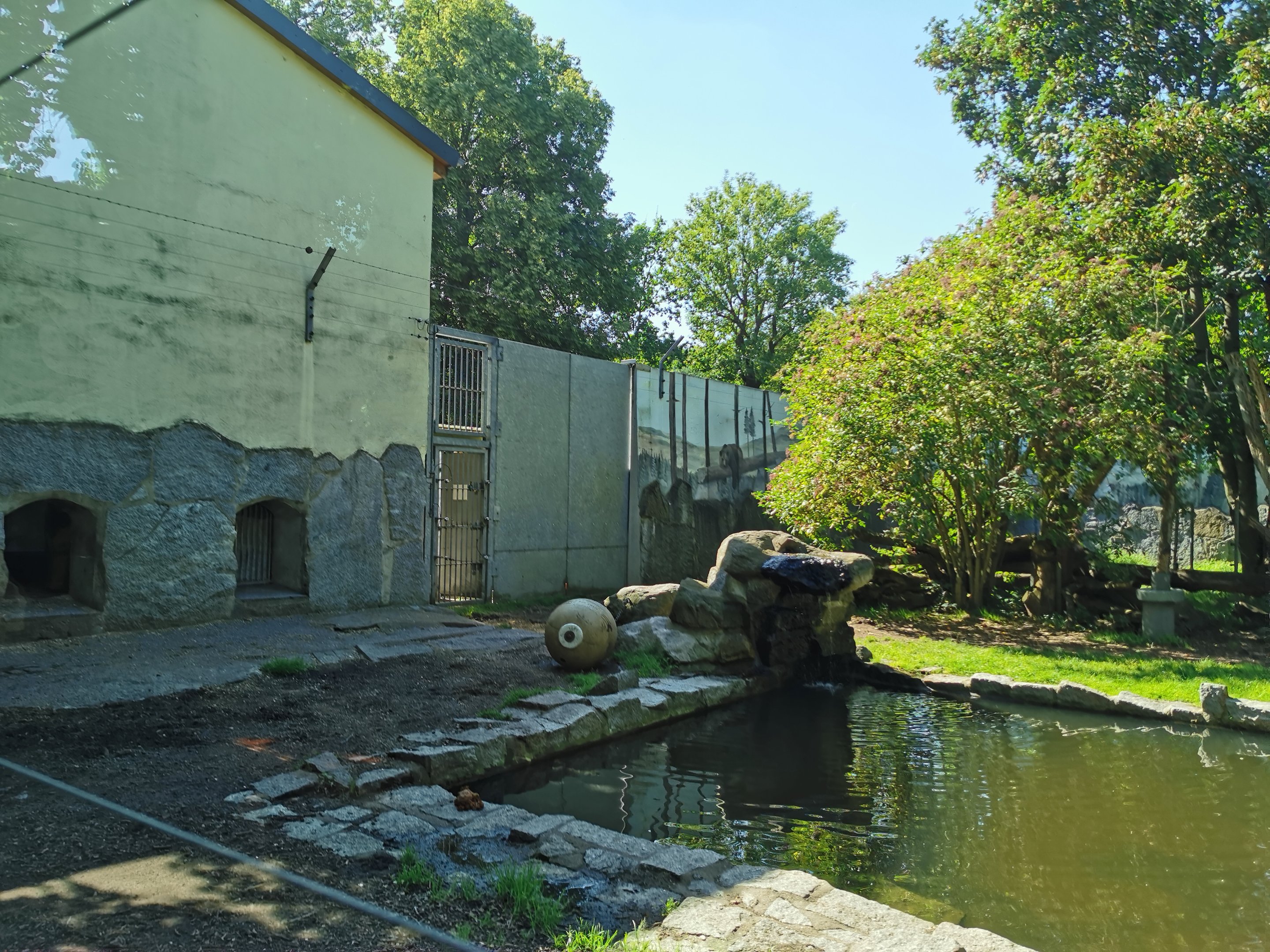 Bear enclosure -  Tierpark Bischofswerda