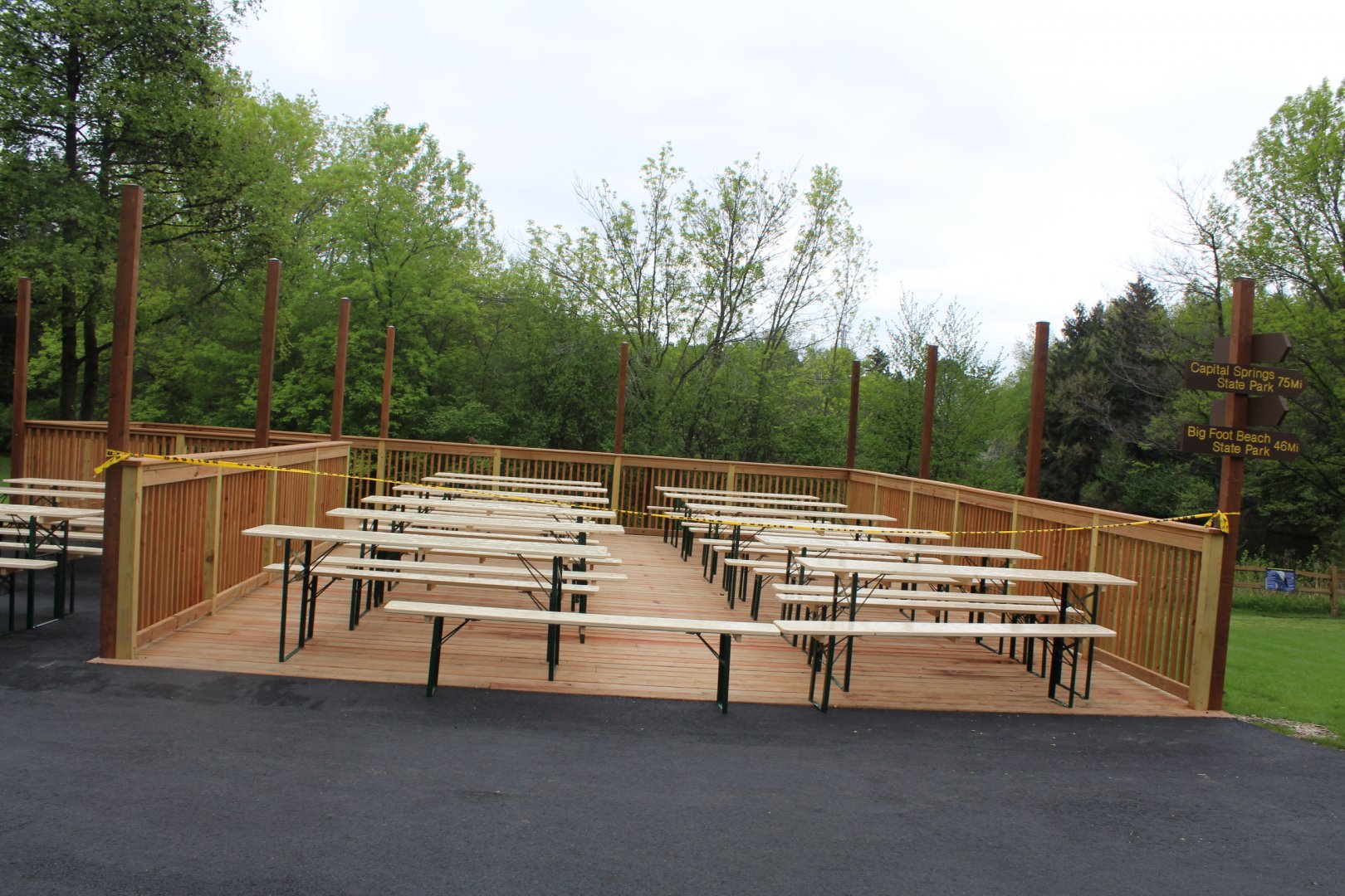 Bear Garden Cafe Eating Deck