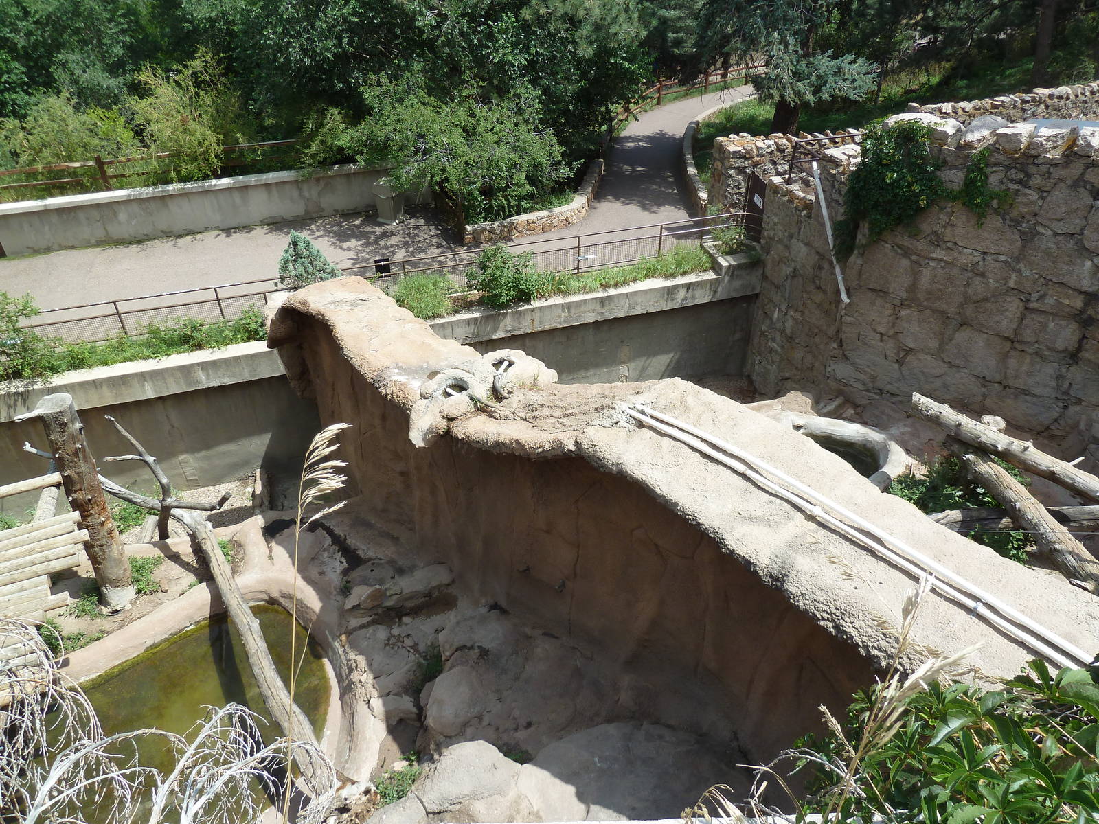 Bear Grottoes - Overhead View