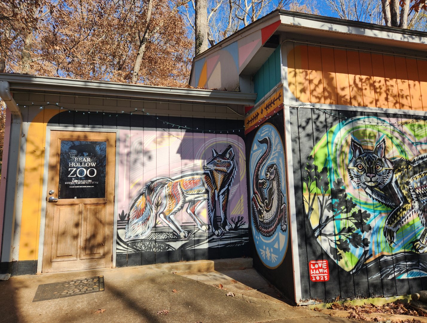 Bear Hollow Zoo - Reptile house entrance