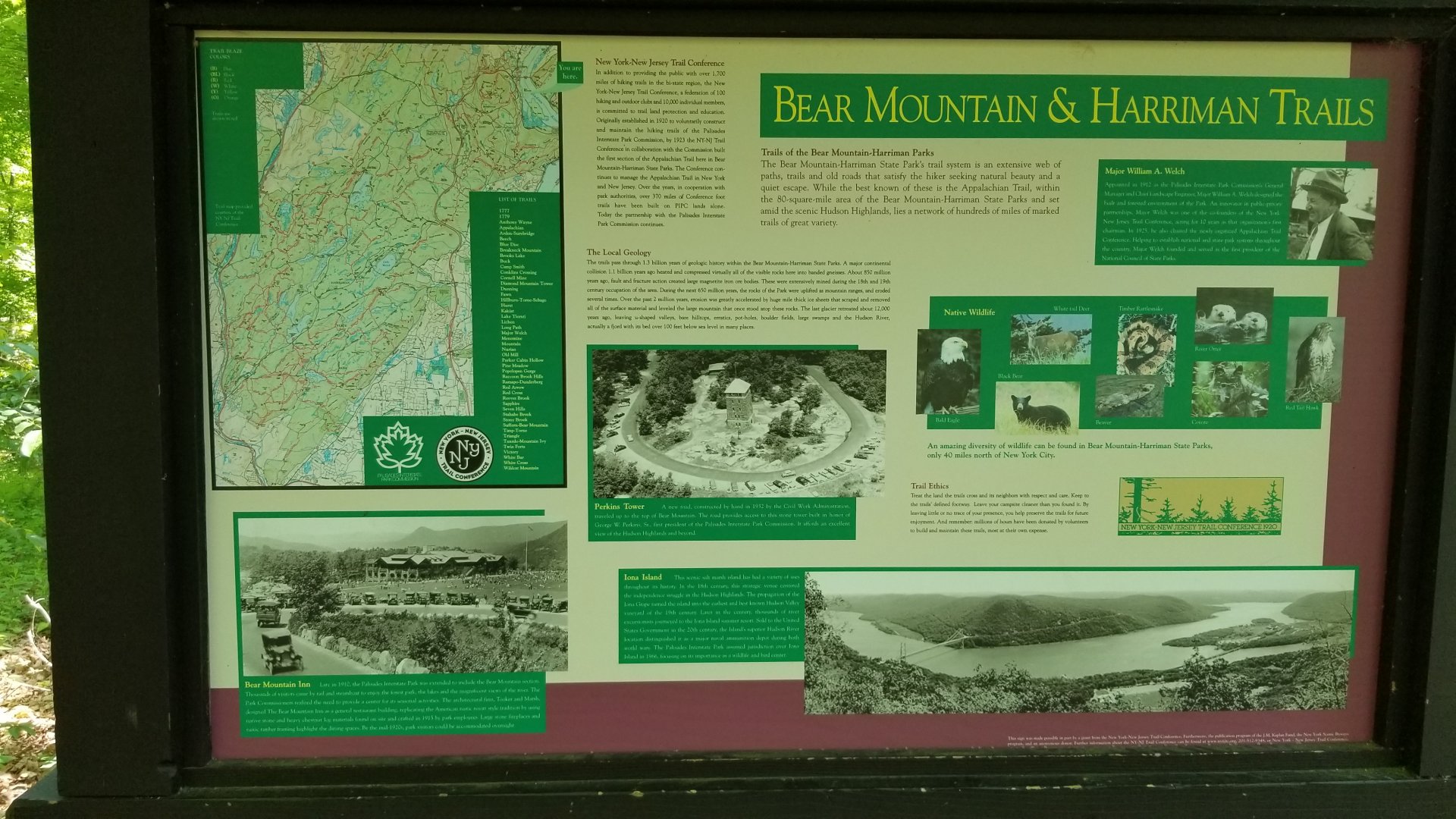 Bear Mountain - AT Trail information. Bear Mtn was the first part of the trail!