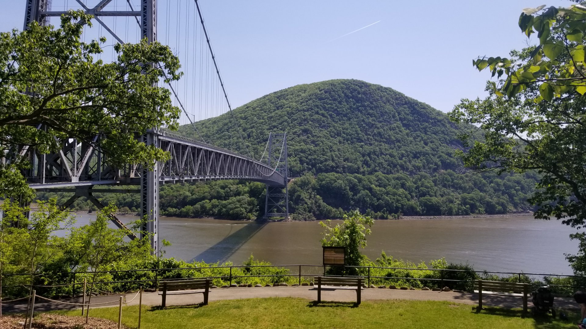 Bear Mountain - Bear Mtn bridge over Hudson river
