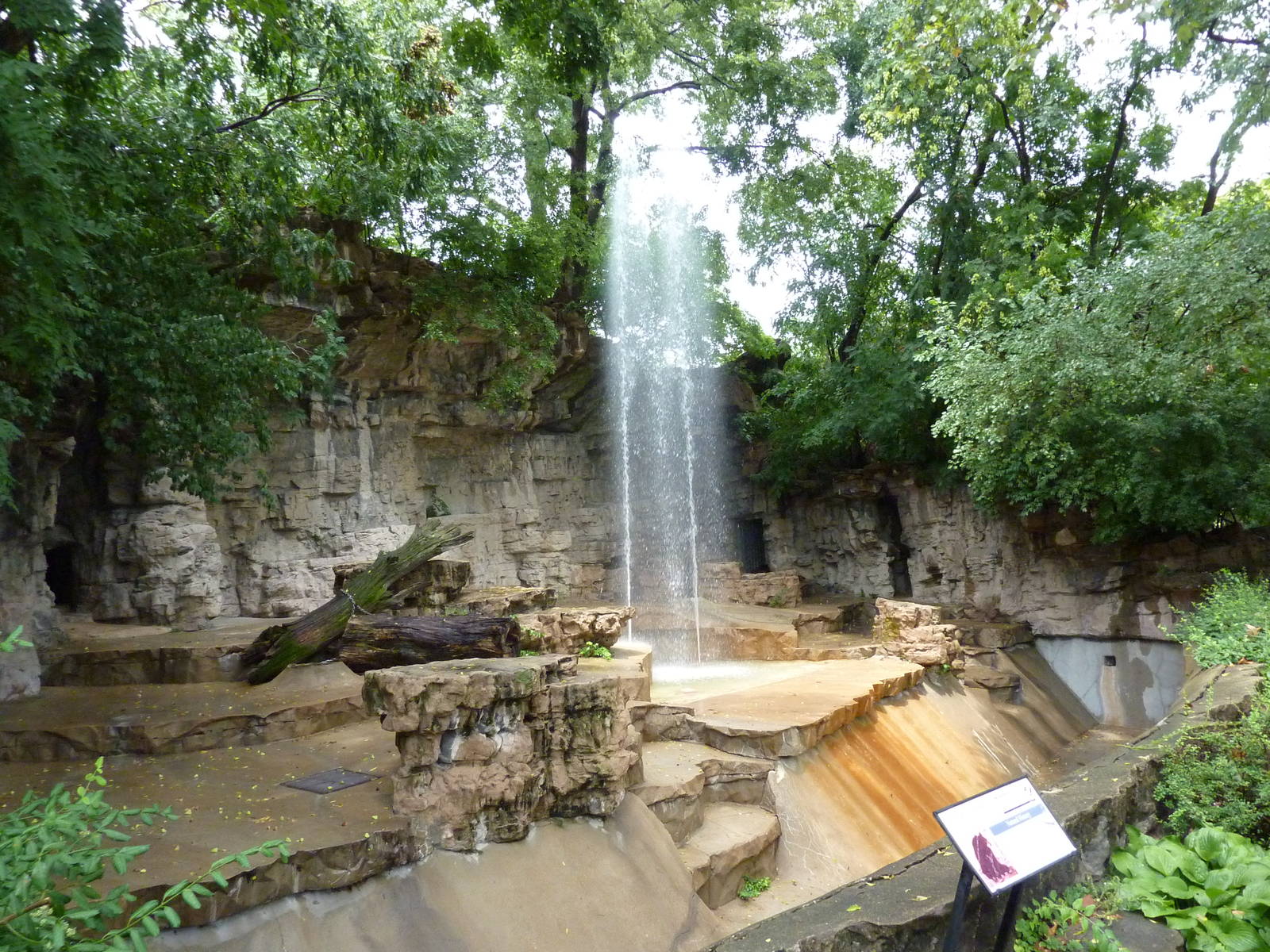 Bear Pits - Built In 1921 - American Black Bear Exhibit