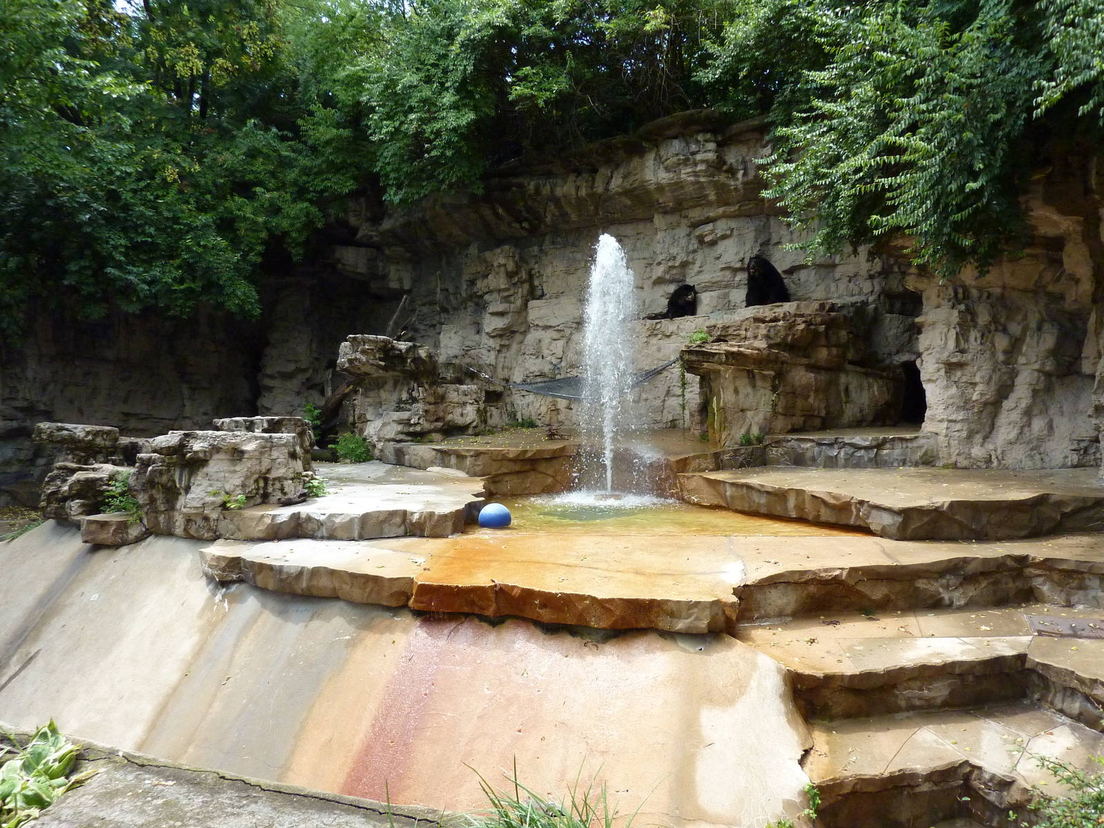 Bear Pits - Built In 1921 - Spectacled Bear Exhibit