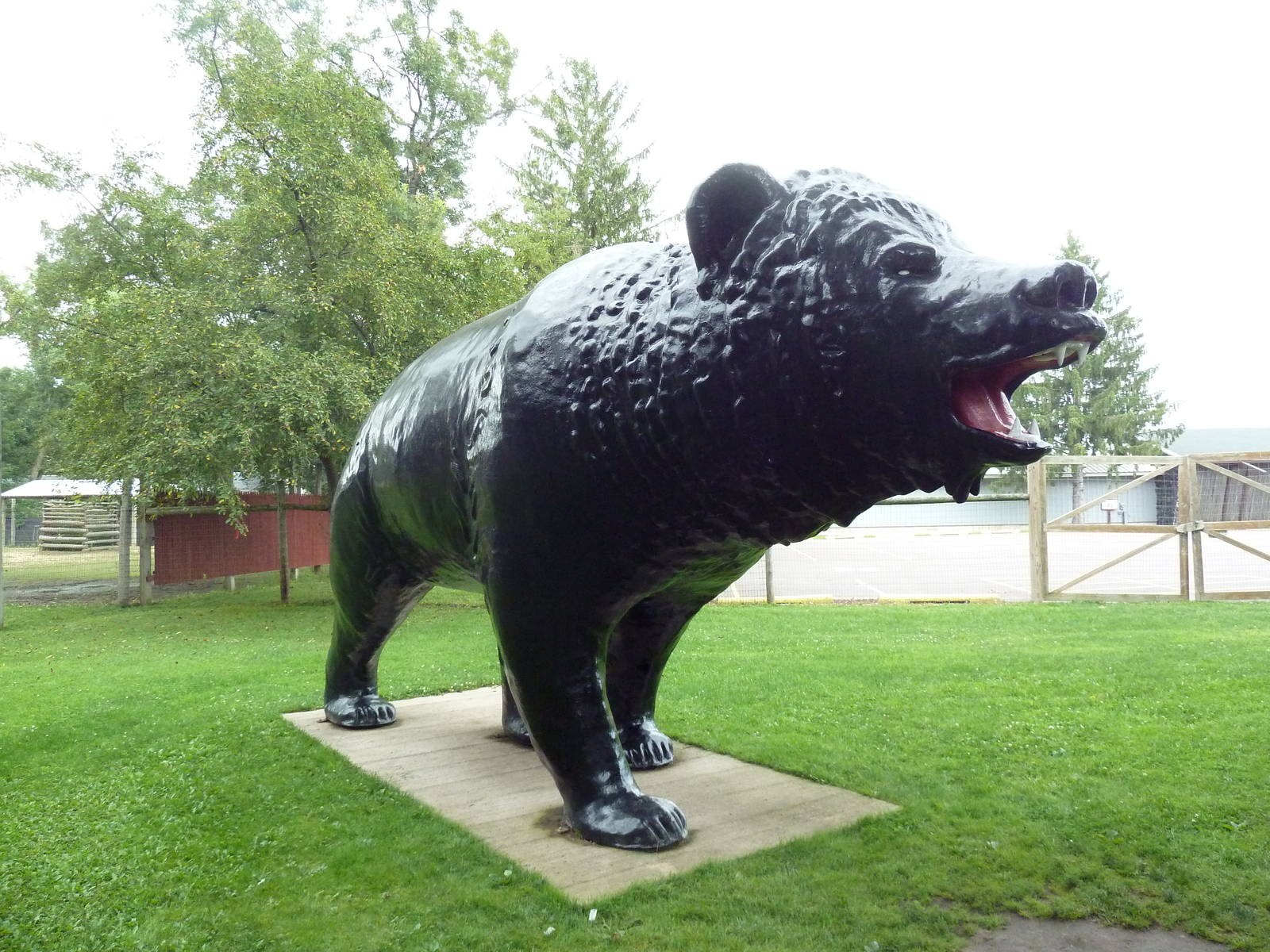 Bear Statue (much larger than life size)