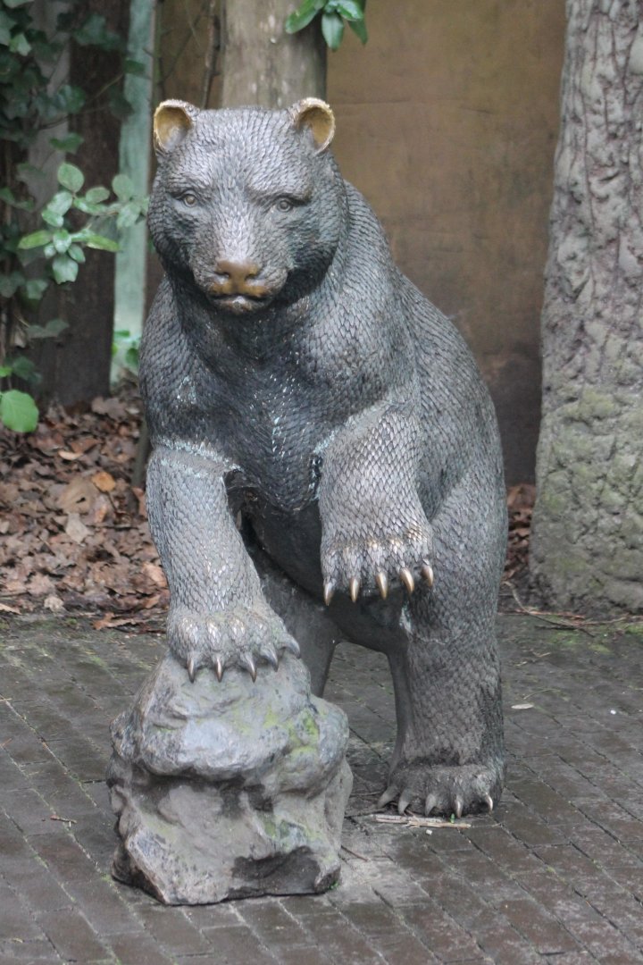 Bear statue