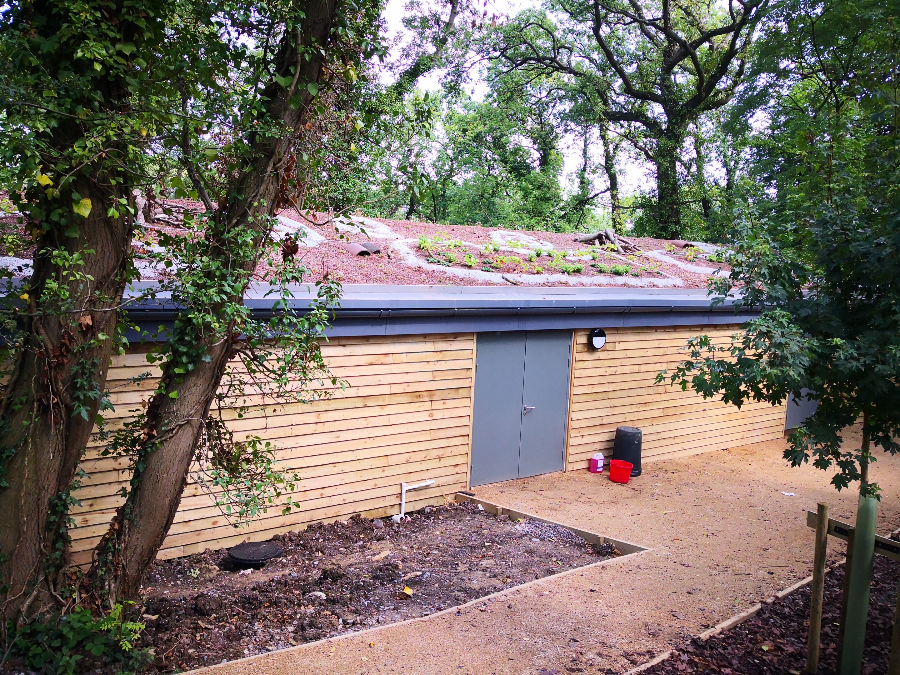 Bear Wood natural roofing