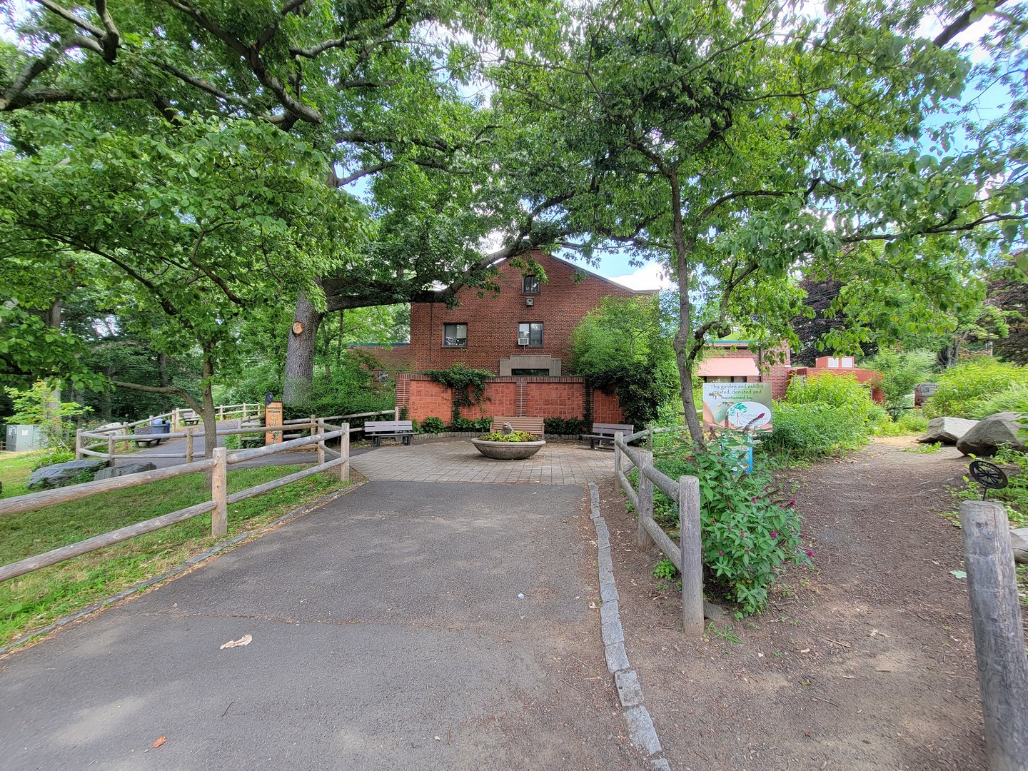 Beardsley 7/22 - Rainforest Building plaza
