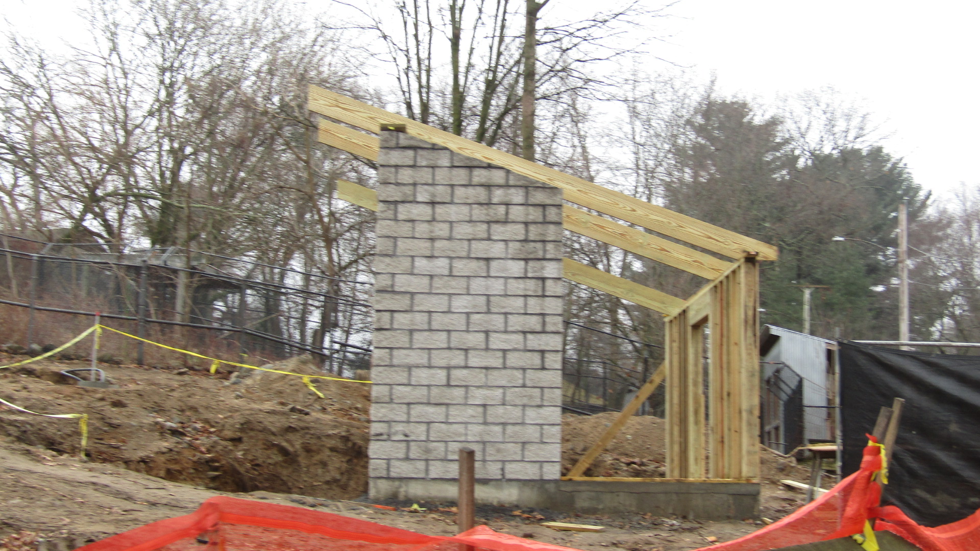 Beardsley Zoo Andean Bear Exhibit Construction