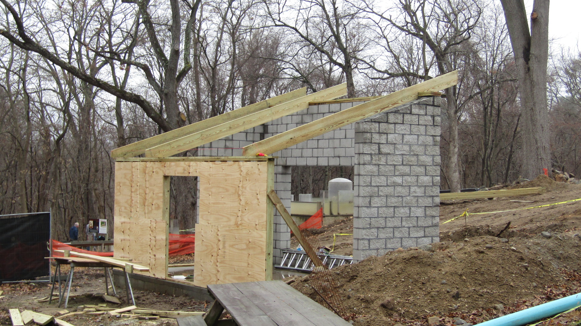 Beardsley Zoo Andean Bear Exhibit Construction