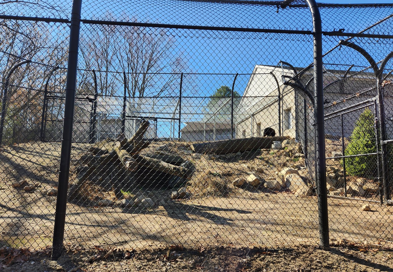 Beardsley Zoo - Spectacled Bear exhibit (side)