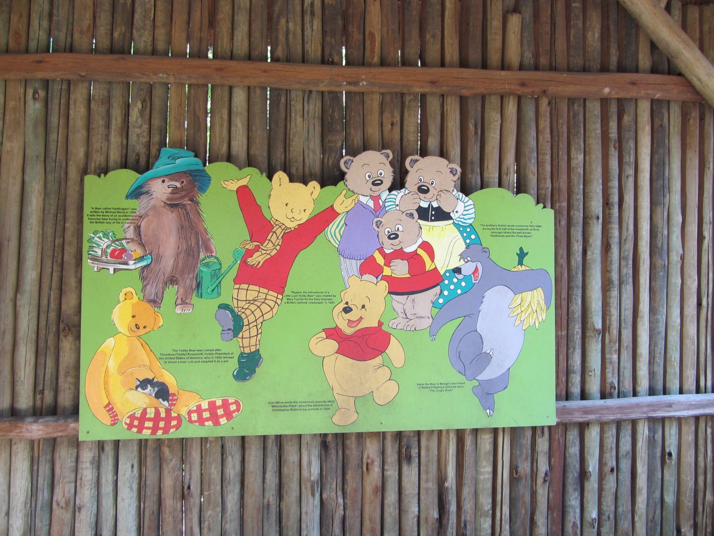 "Bears in Popular Culture" Sign