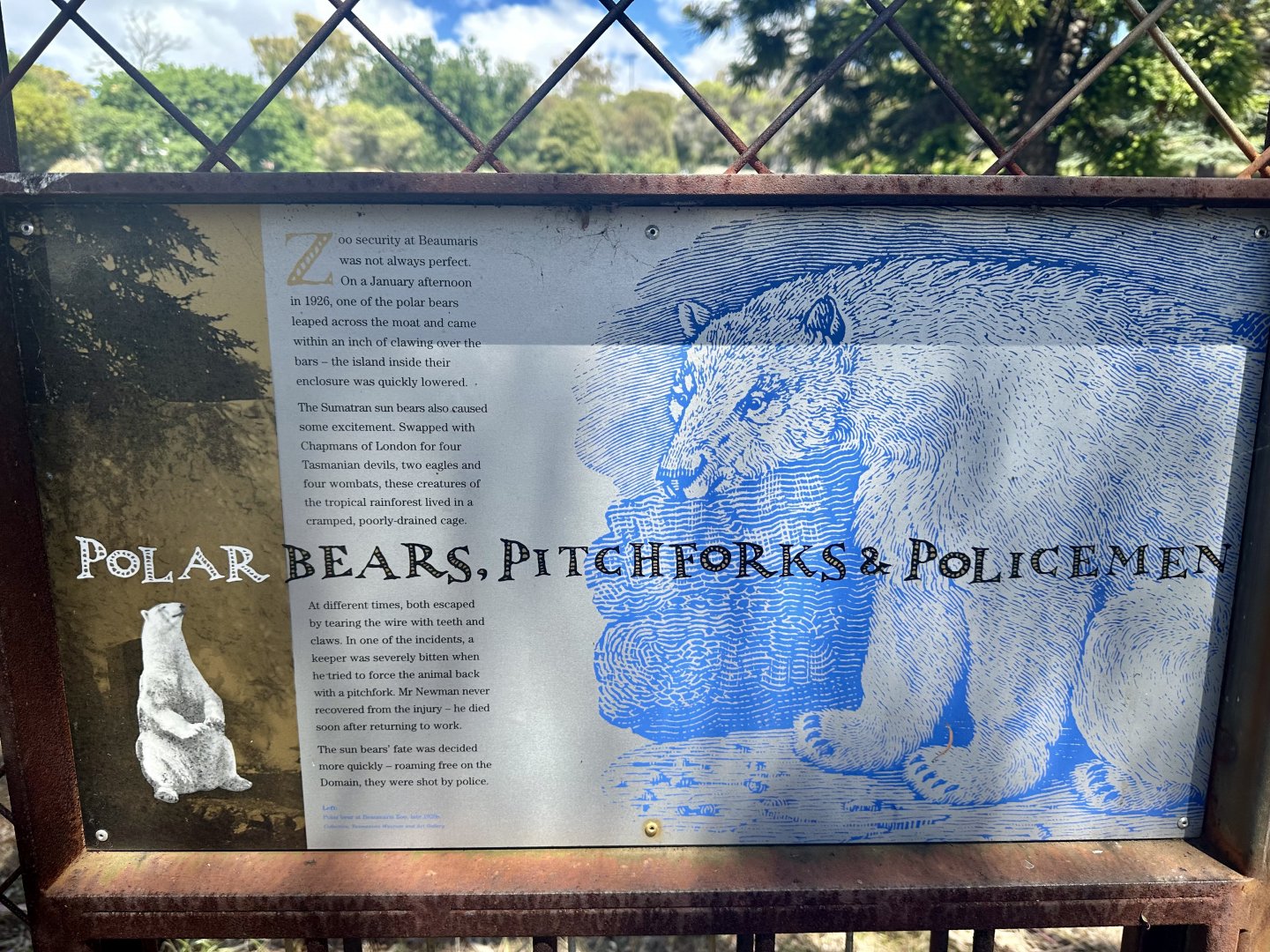 Beaumaris Zoo - Signage